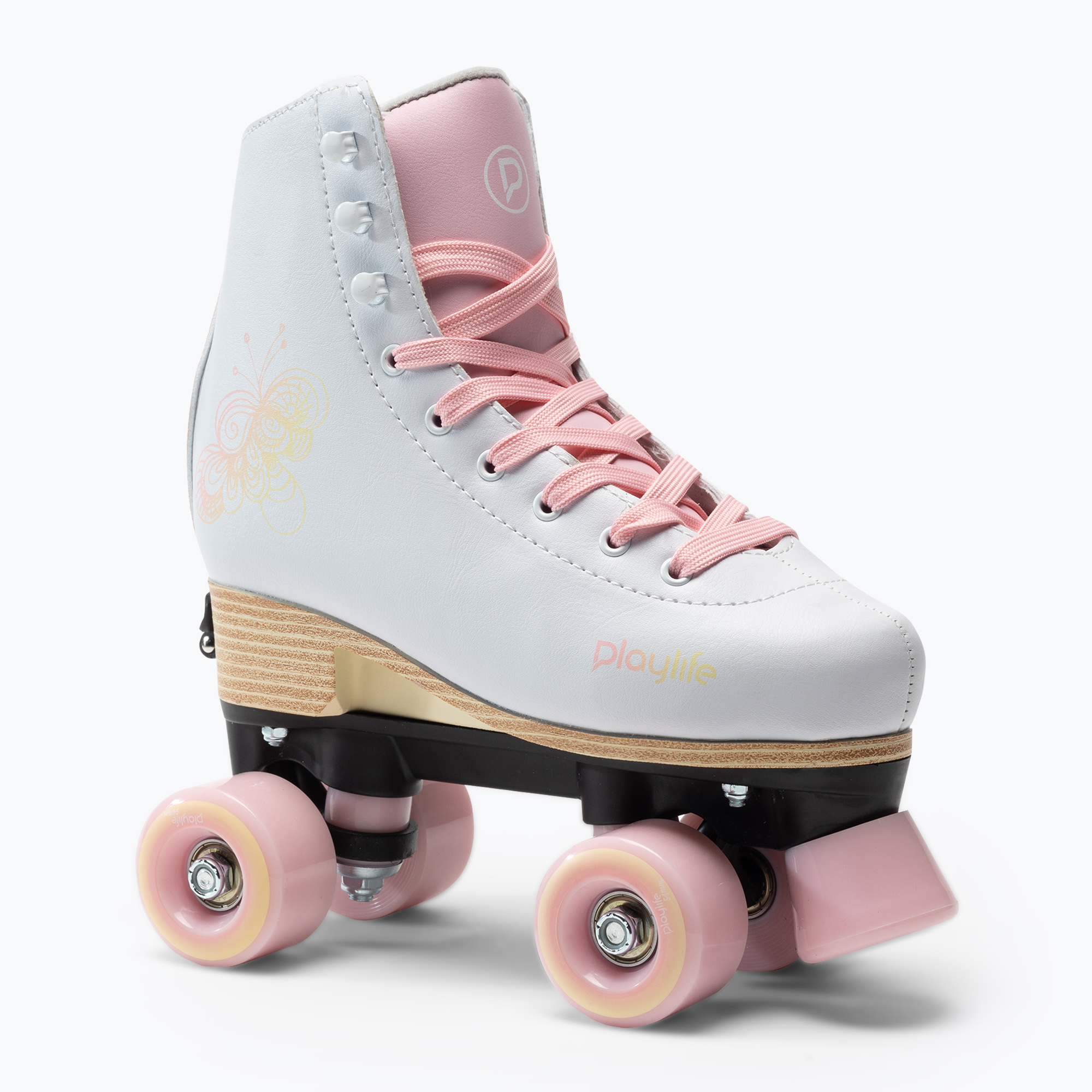 Wrotki dziecięce Playlife Classic pale rose 
