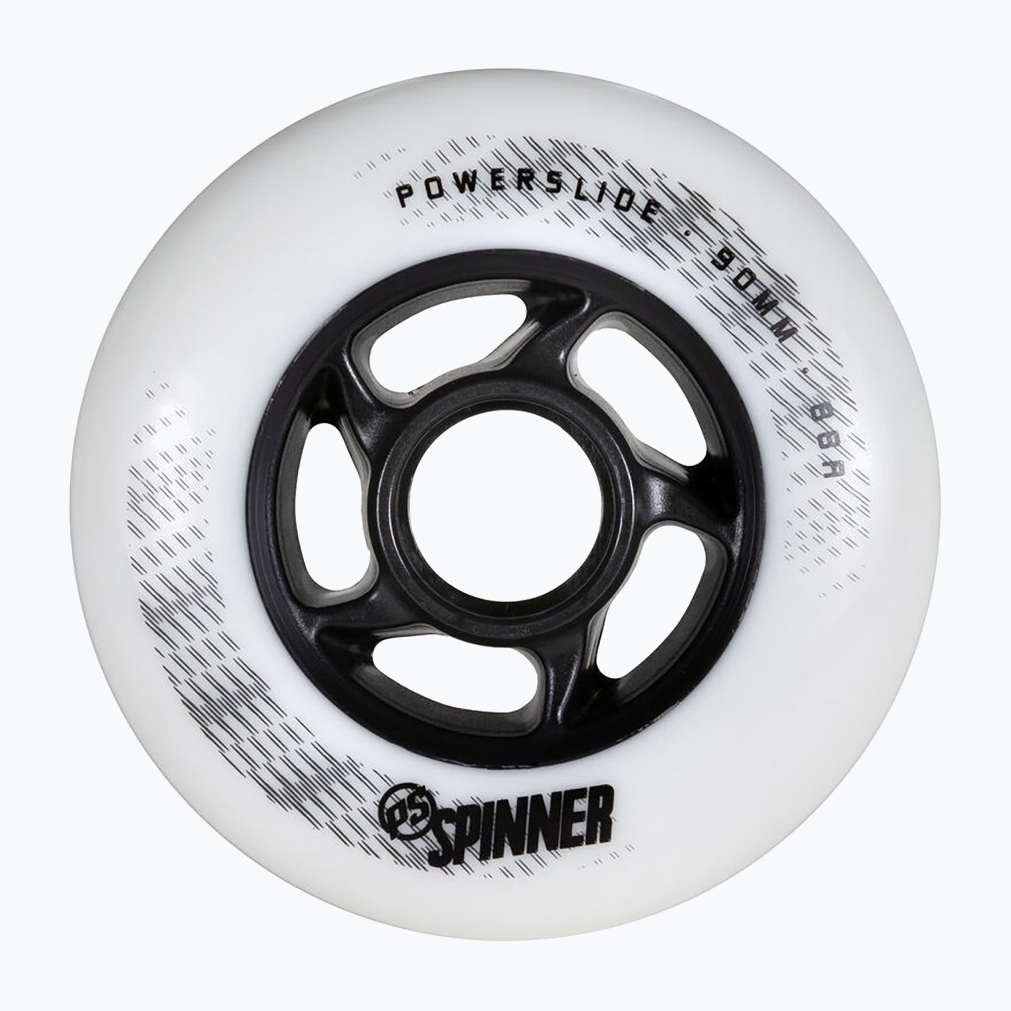 Kółka do rolek Powerslide Spinner 90 mm/88A 4 szt. white 