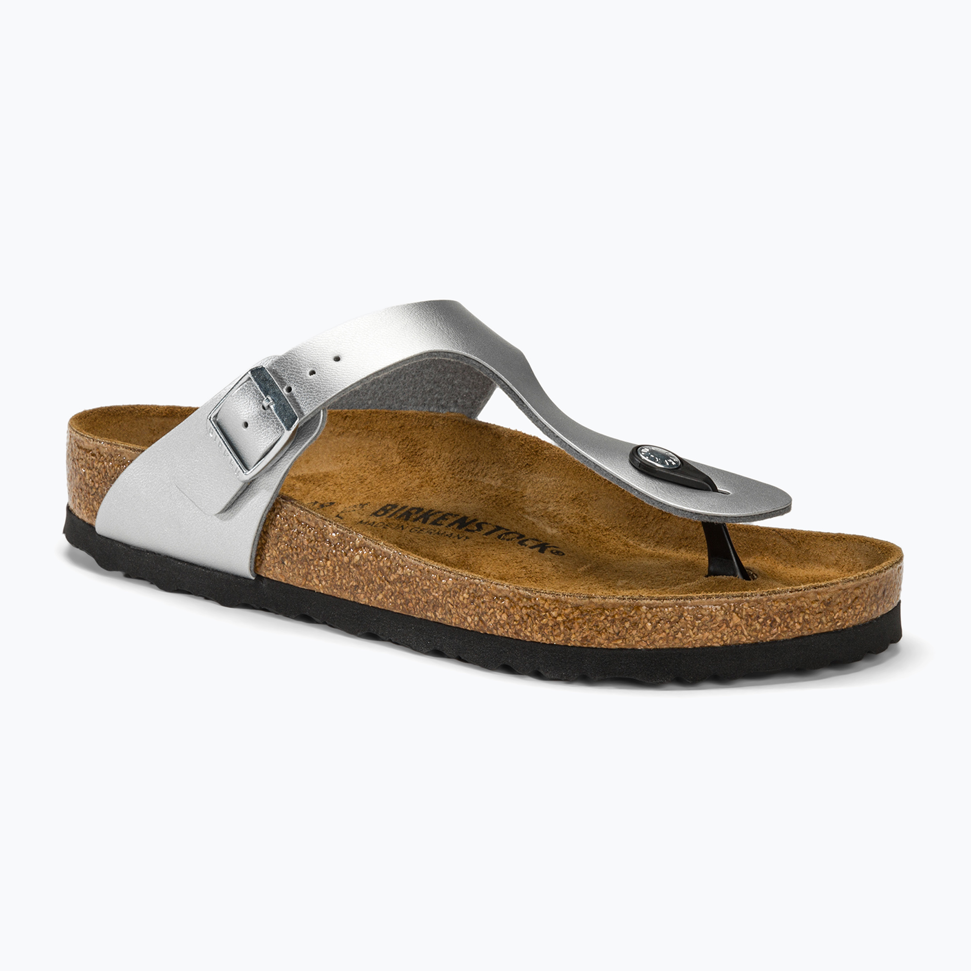 Japonki damskie BIRKENSTOCK Gizeh BF Regular silver | WYSYŁKA W 24H | 30 DNI NA ZWROT