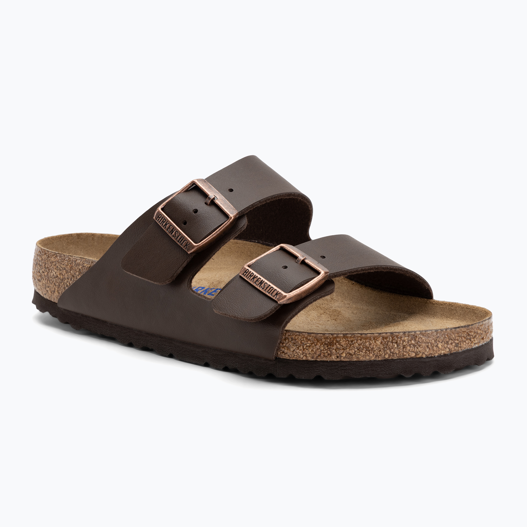 Klapki BIRKENSTOCK Arizona BF Regular dark brown 
