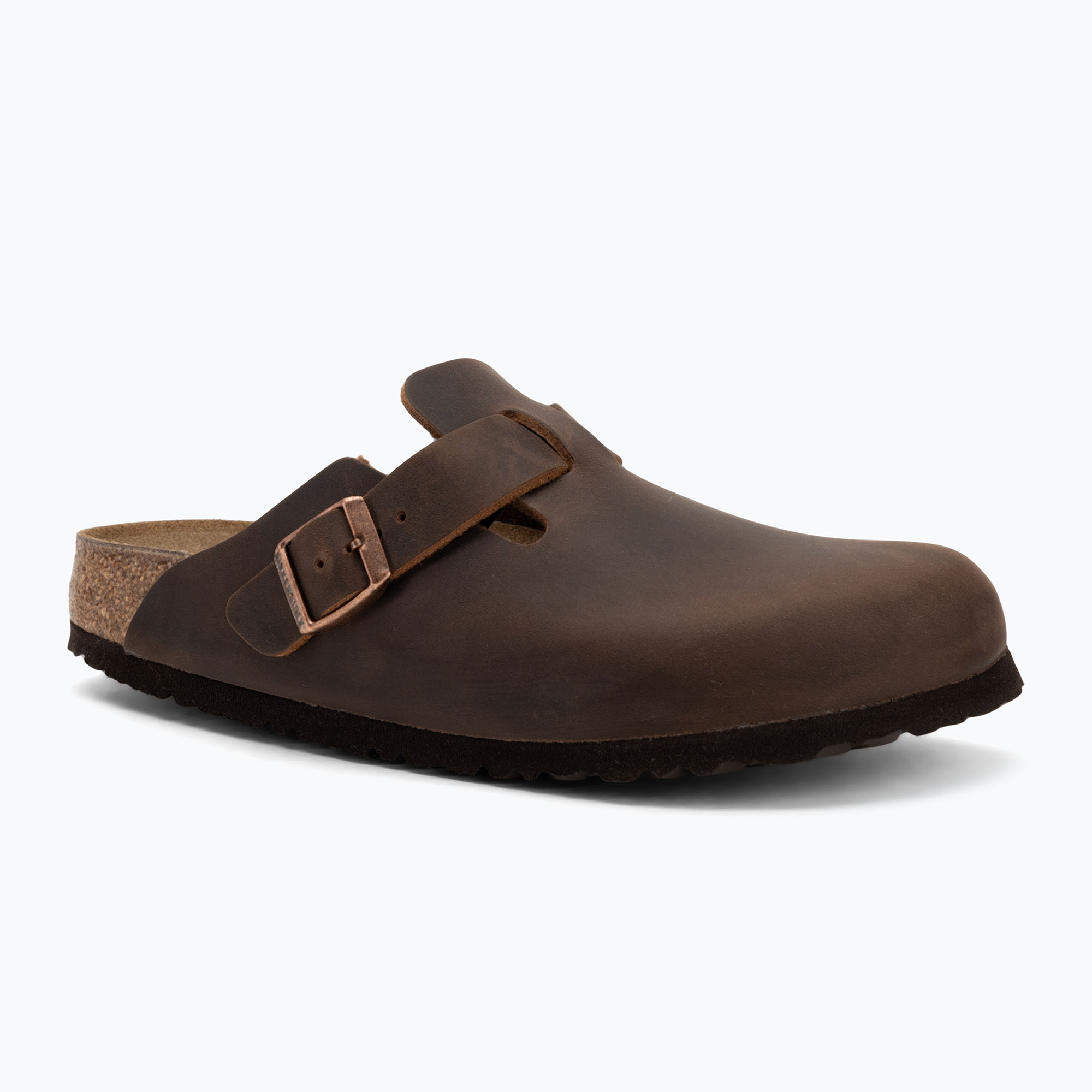Klapki BIRKENSTOCK Boston LEOI Narrow habana 