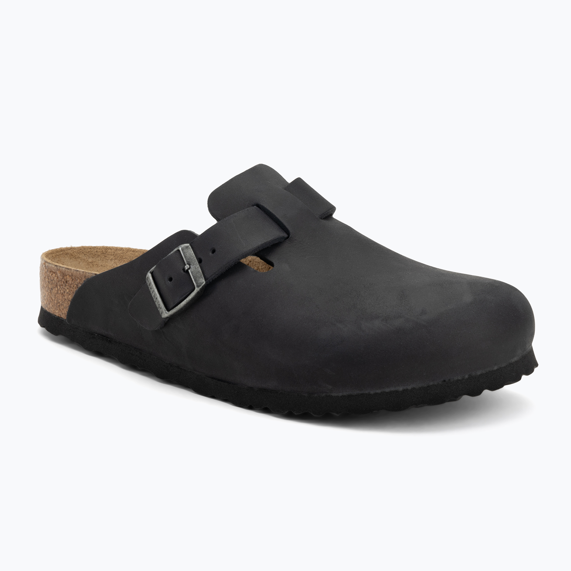 Klapki BIRKENSTOCK Boston LEOI Regular black 