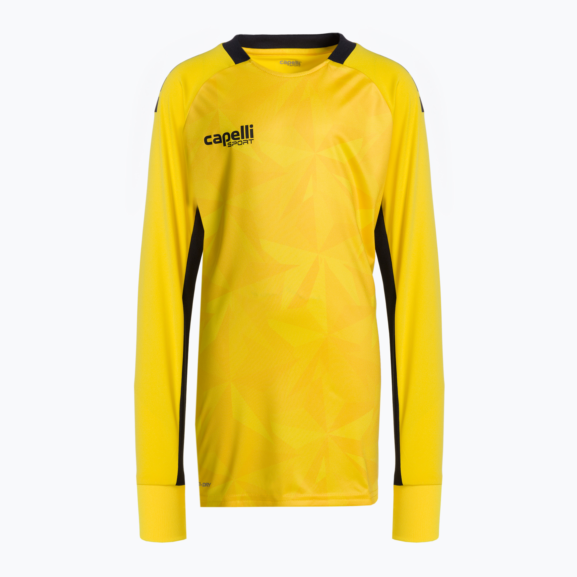 Longsleeve piłkarski dziecięcy Capelli Pitch Star Goalkeeper team yellow/black | WYSYŁKA W 24H | 30 DNI NA ZWROT