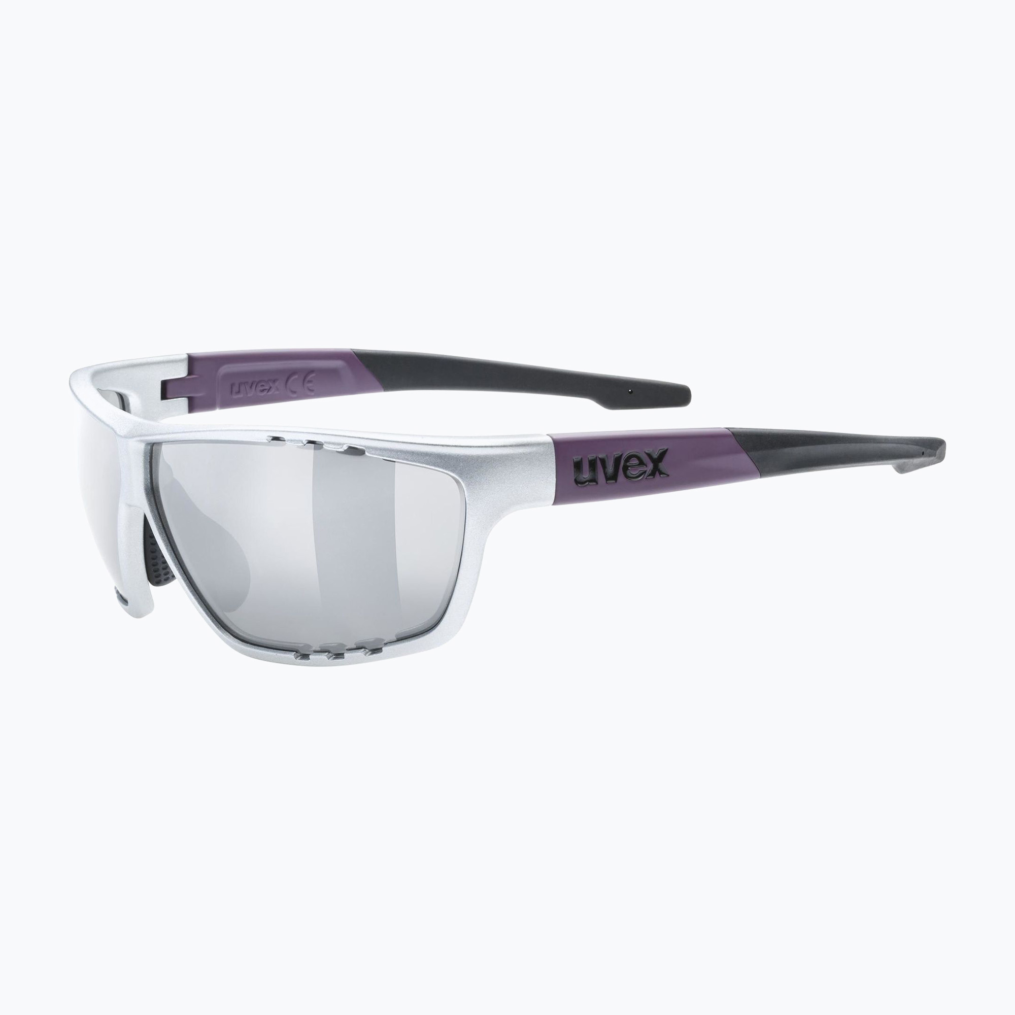 Okulary przeciwsłoneczne UVEX Sportstyle 706 silver plum mat | WYSYŁKA W 24H | 30 DNI NA ZWROT