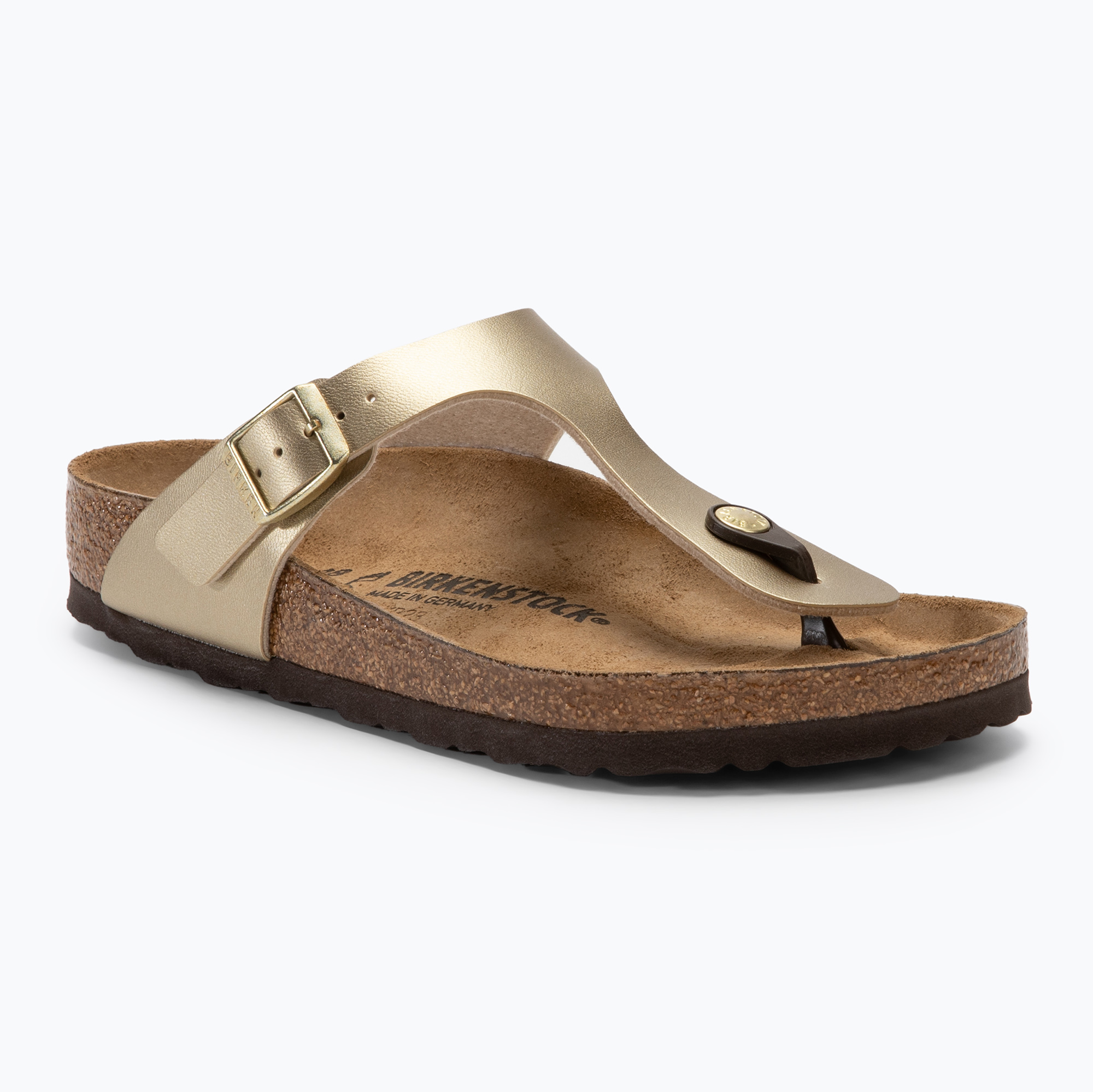 Japonki damskie BIRKENSTOCK Gizeh BF Regular gold 
