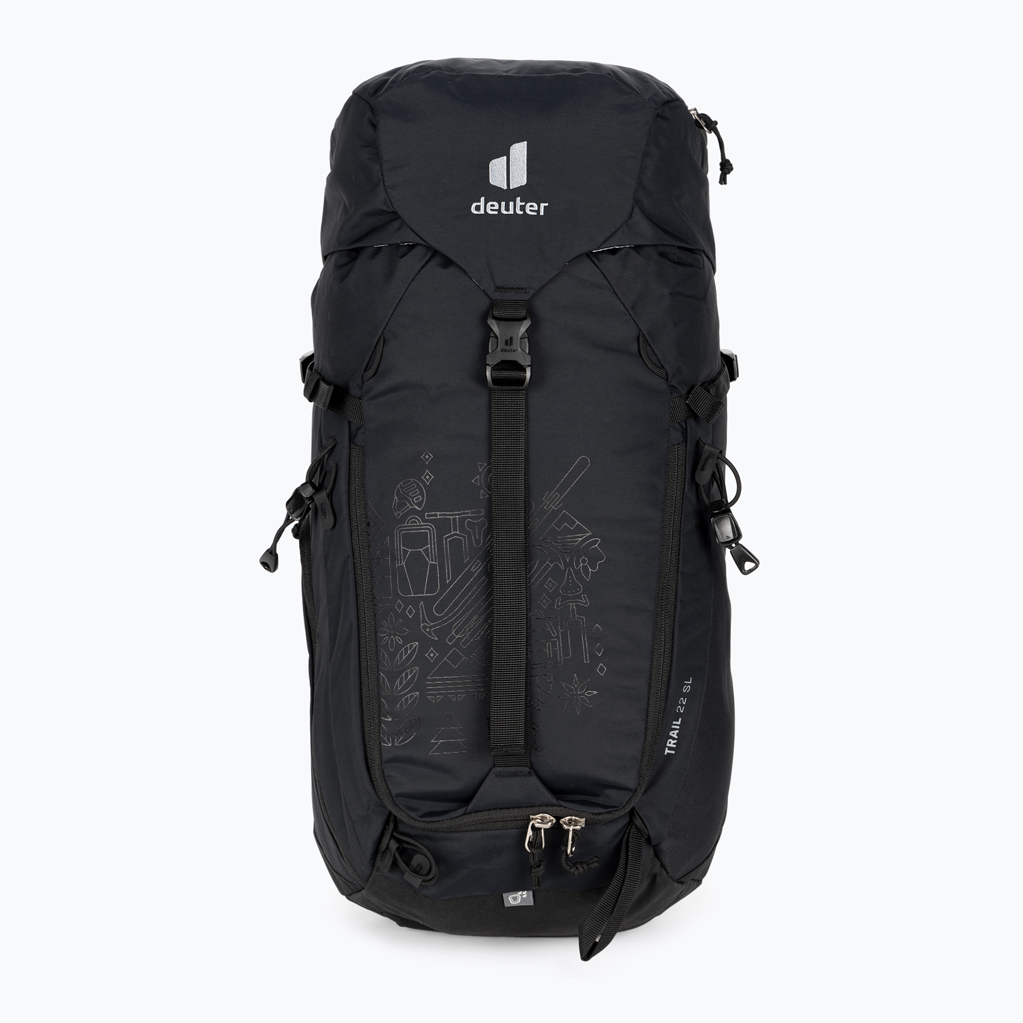 Plecak turystyczny damski deuter Trail 22 l SL black | WYSYŁKA W 24H | 30 DNI NA ZWROT