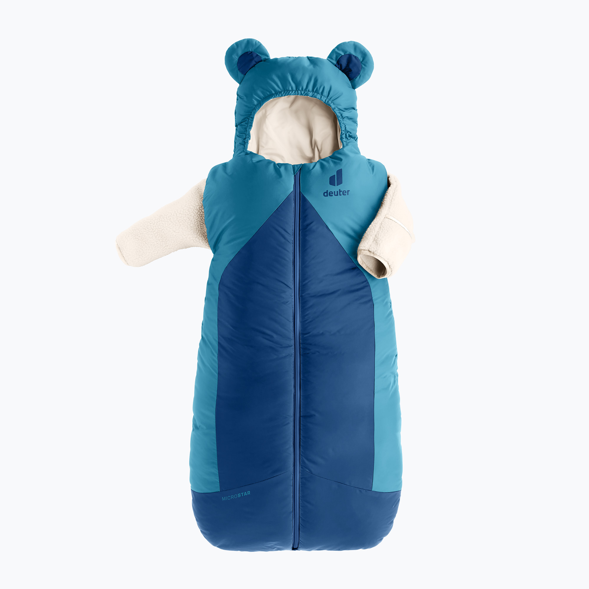 Śpiwór dziecięcy deuter Micro Star wave-nightblue 