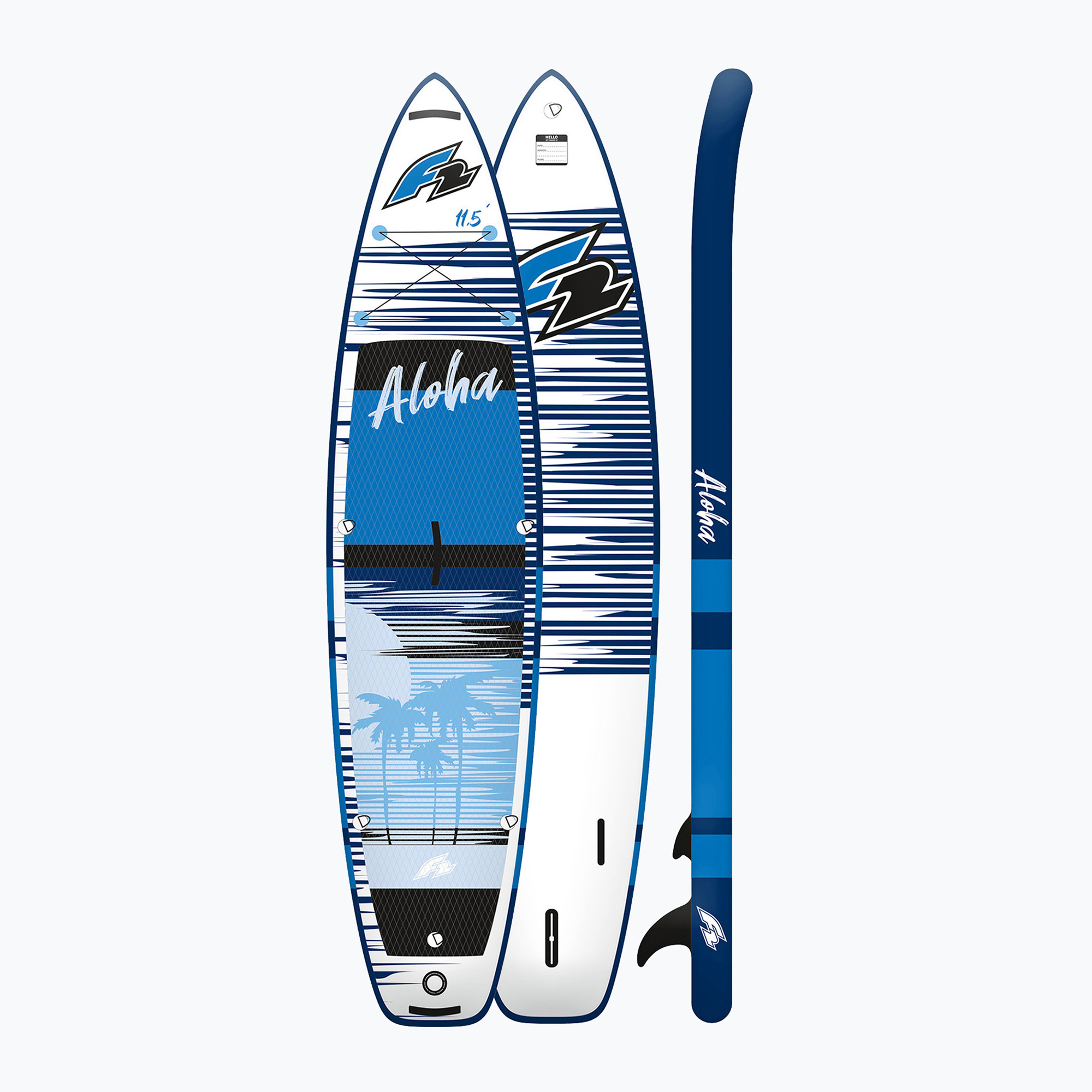 Deska SUP F2 Aloha 12'2" blue | WYSYŁKA W 24H | 30 DNI NA ZWROT