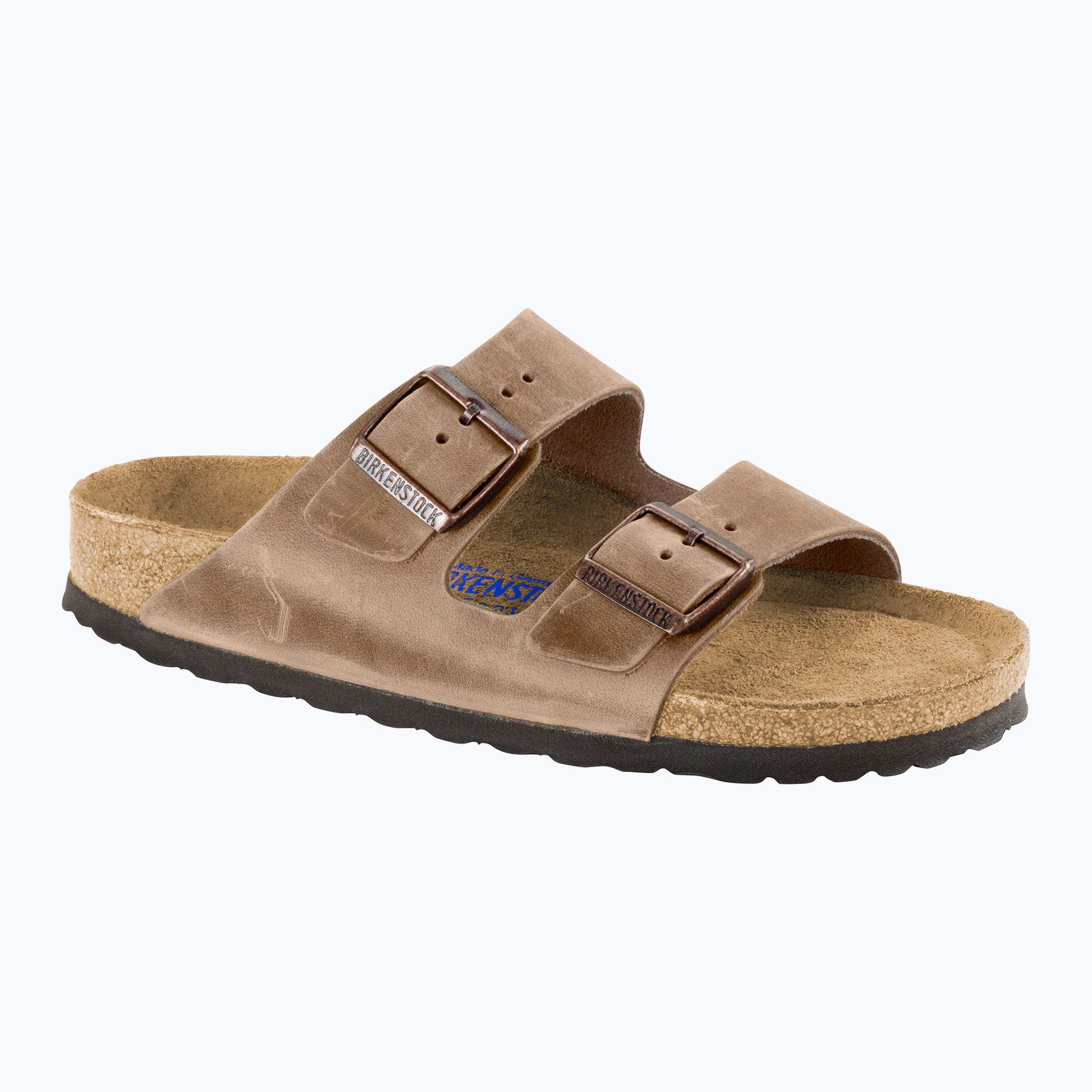 Klapki BIRKENSTOCK Arizona LEOI Narrow tabacco brown 