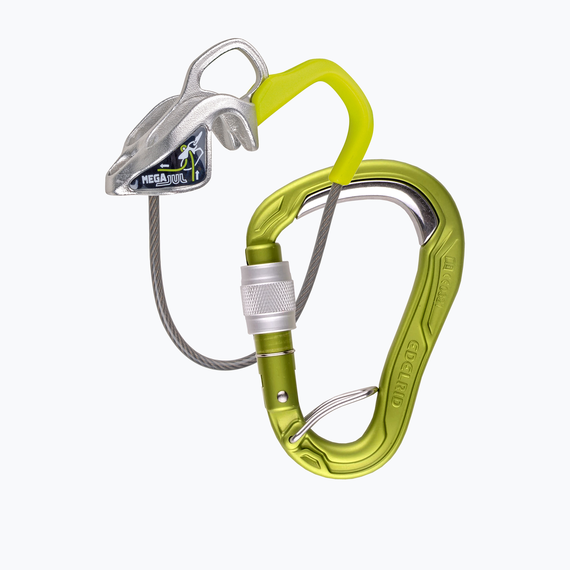 Przyrząd asekuracyjny EDELRID Mega Jul Belay Kit Bulletproof Screw oasis | WYSYŁKA W 24H | 30 DNI NA ZWROT