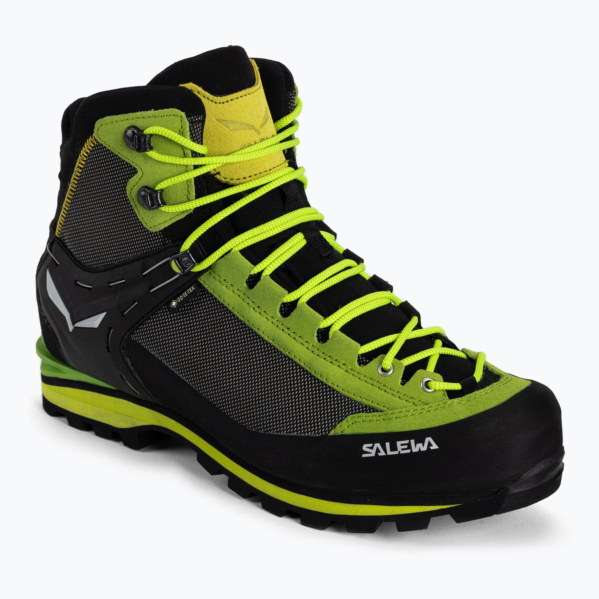 Zdjęcia - Buty trekkingowe Salewa Buty wysokogórskie męskie  Crow GTX cactus/sulphur spring | WYSYŁKA 