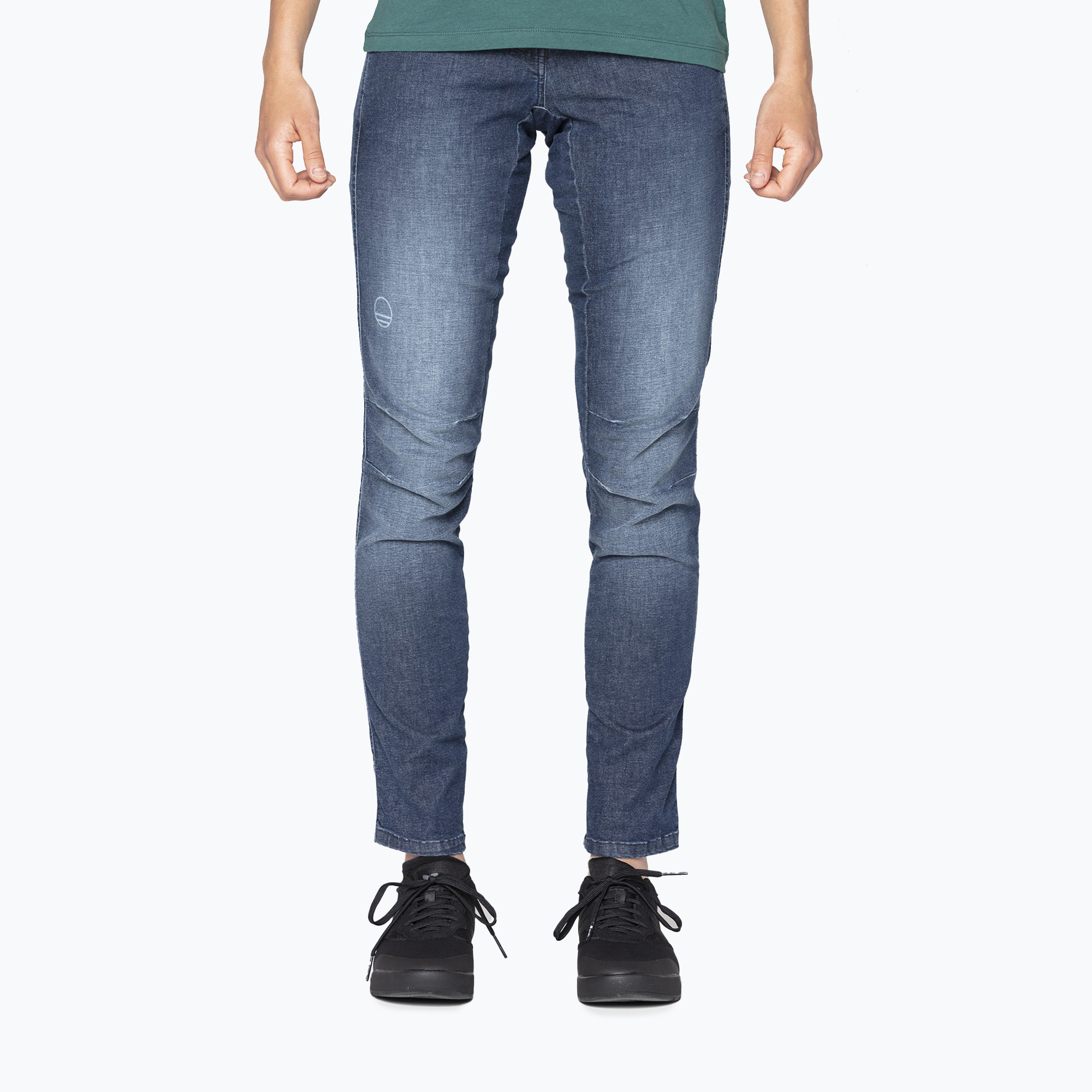 Spodnie wspinaczkowe damskie Wild Country Session Denim light blue jeans | WYSYŁKA W 24H | 30 DNI NA ZWROT