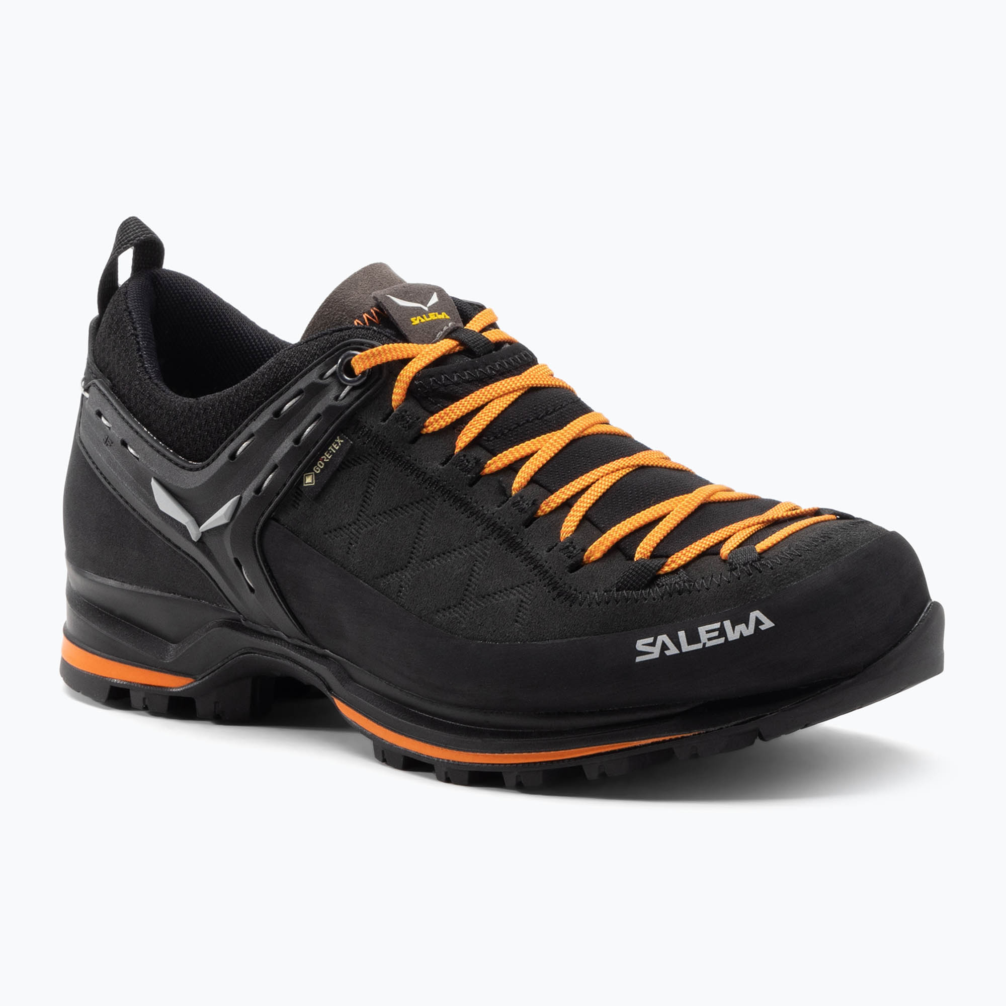 Zdjęcia - Buty trekkingowe Salewa  męskie  MTN Trainer 2 GTX black/carrot | WYSYŁKA W 