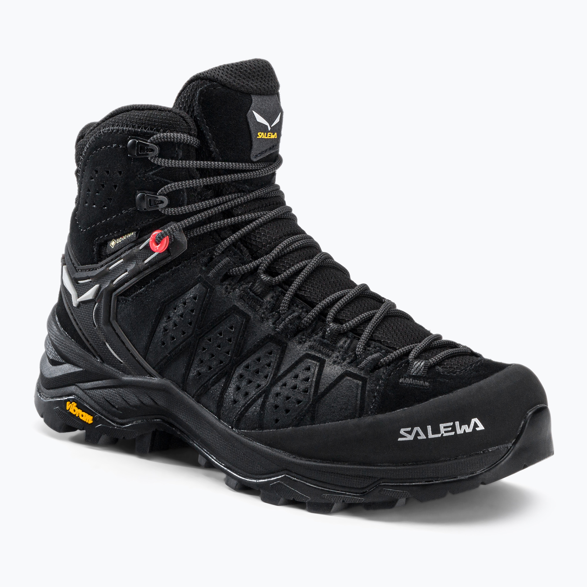 Фото - Трекінгове взуття Salewa Buty trekkingowe damskie  Alp Trainer 2 Mid GTX black/black | WYSYŁK 