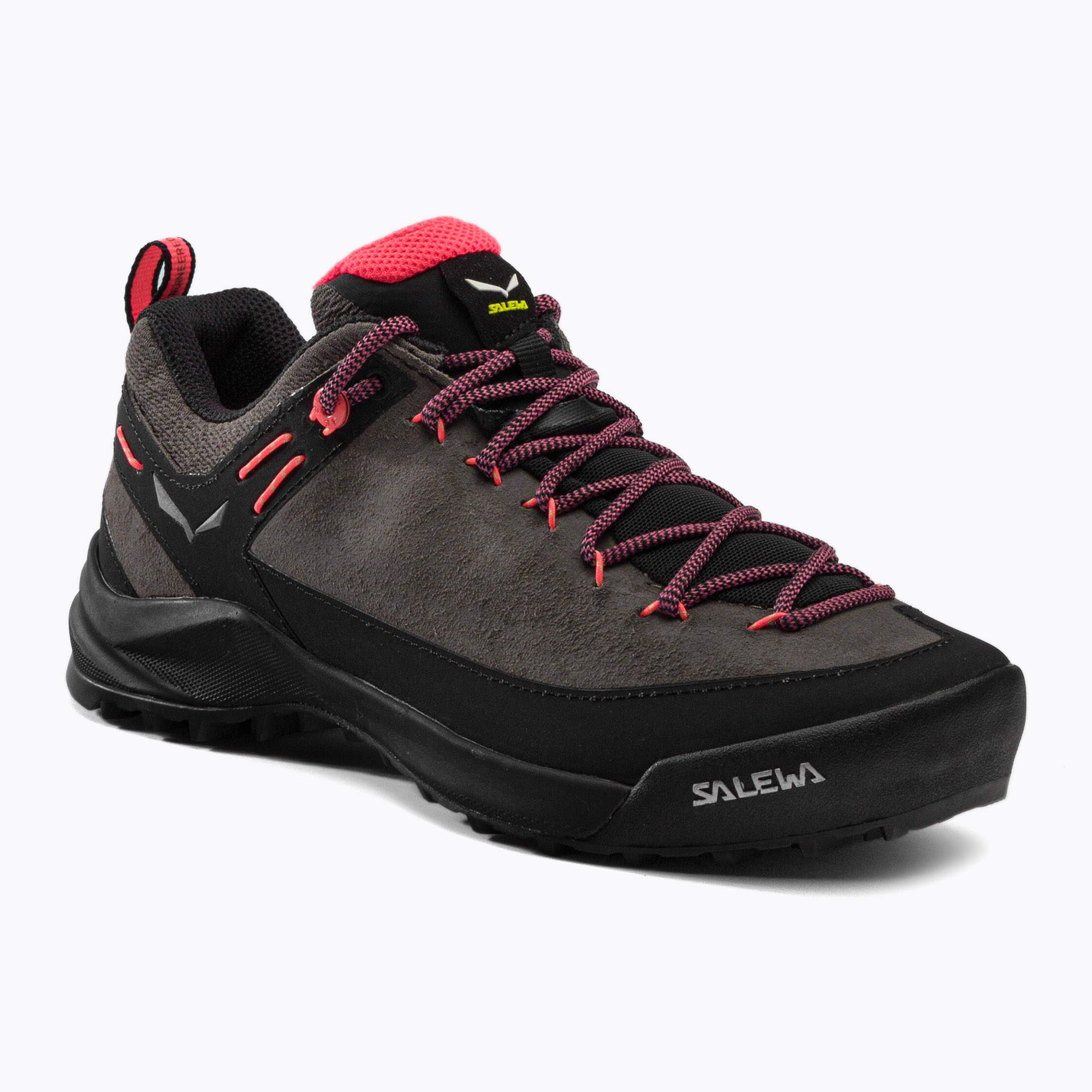 Zdjęcia - Buty trekkingowe Salewa Buty podejściowe damskie  Wildfire Leather bungee cord/black | WYSYŁKA W 24H | 30 DNI NA ZWROT 