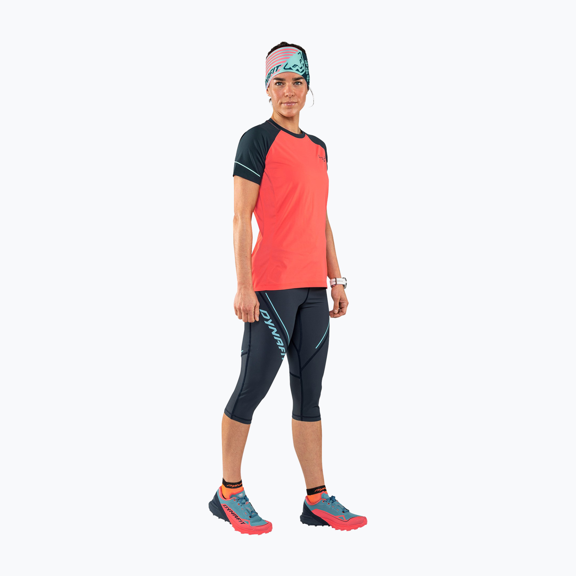 Koszulka do biegania damska DYNAFIT Alpine Pro hot coral | WYSYŁKA W 24H | 30 DNI NA ZWROT