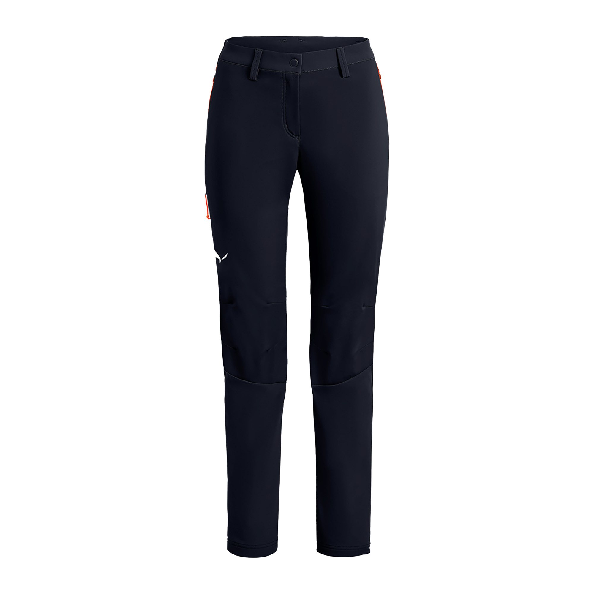 Spodnie softshell damskie Salewa Puez Orval 2 DST navy blazer/fluo coral | WYSYŁKA W 24H | 30 DNI NA ZWROT