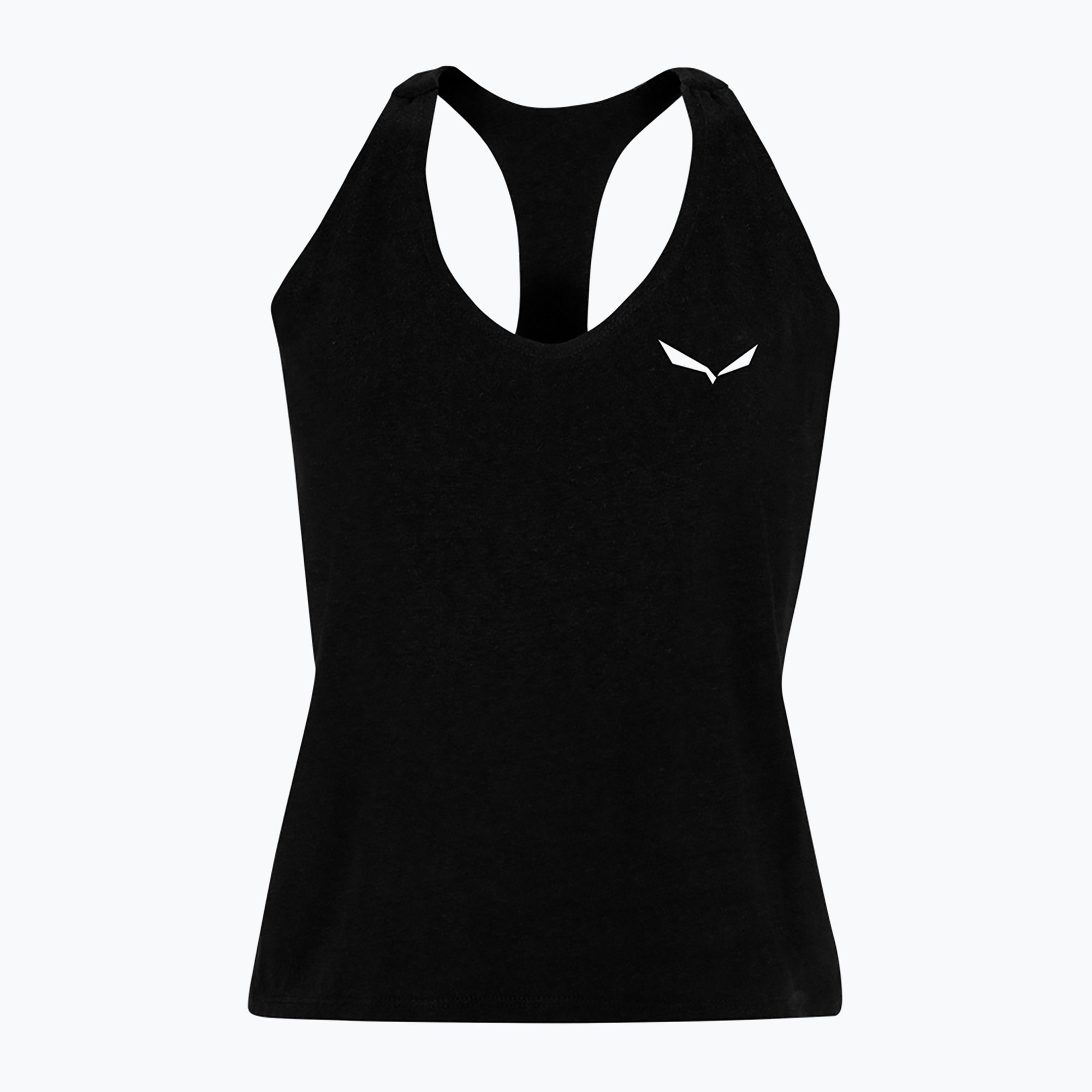 Koszulka wspinaczkowa damska Salewa Lavaredo Hemp Crop Tank black out | WYSYŁKA W 24H | 30 DNI NA ZWROT