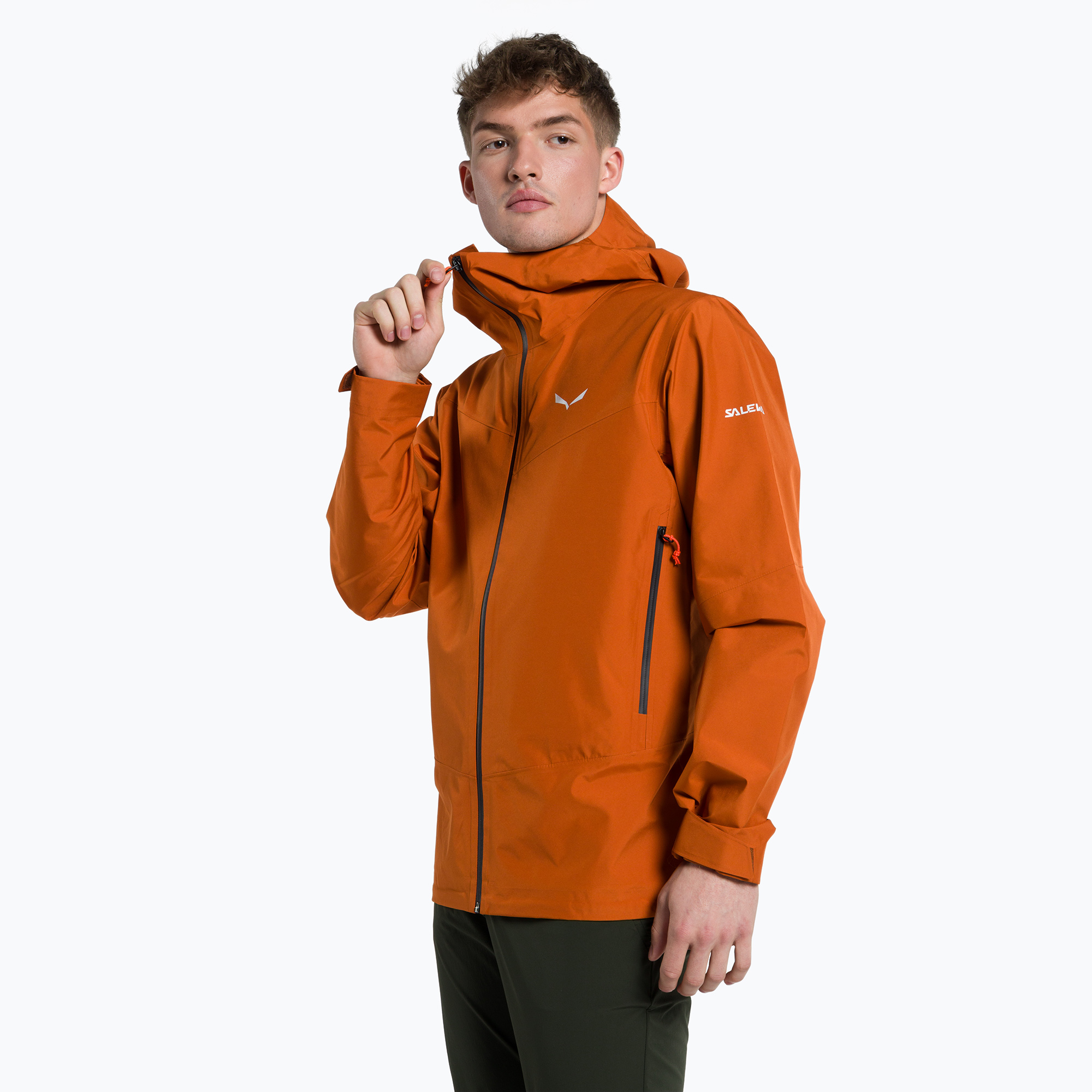 Kurtka przeciwdeszczowa męska Salewa Puez GTX Paclite autumnal/black out | WYSYŁKA W 24H | 30 DNI NA ZWROT
