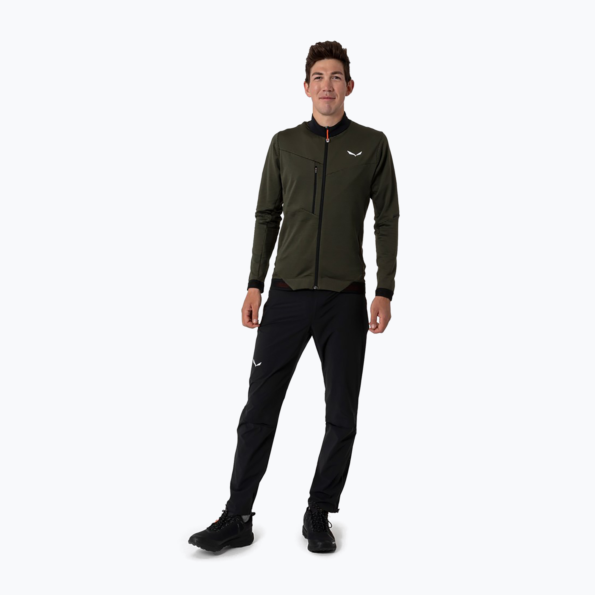 Bluza trekkingowa męska Salewa Pedroc PL 2 dark olive | WYSYŁKA W 24H | 30 DNI NA ZWROT