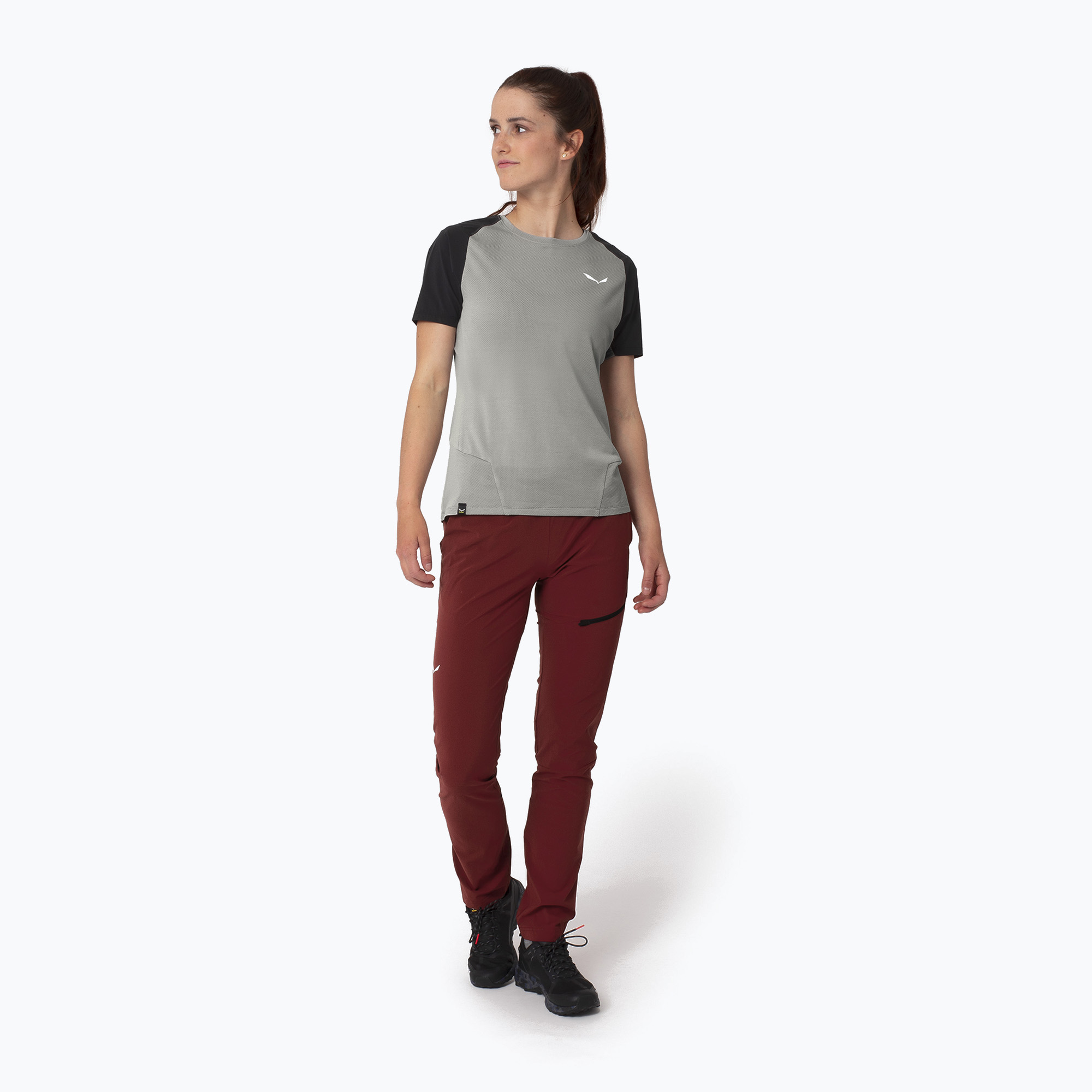 Spodnie trekkingowe damskie Salewa Pedroc 2 DST Light syrah | WYSYŁKA W 24H | 30 DNI NA ZWROT
