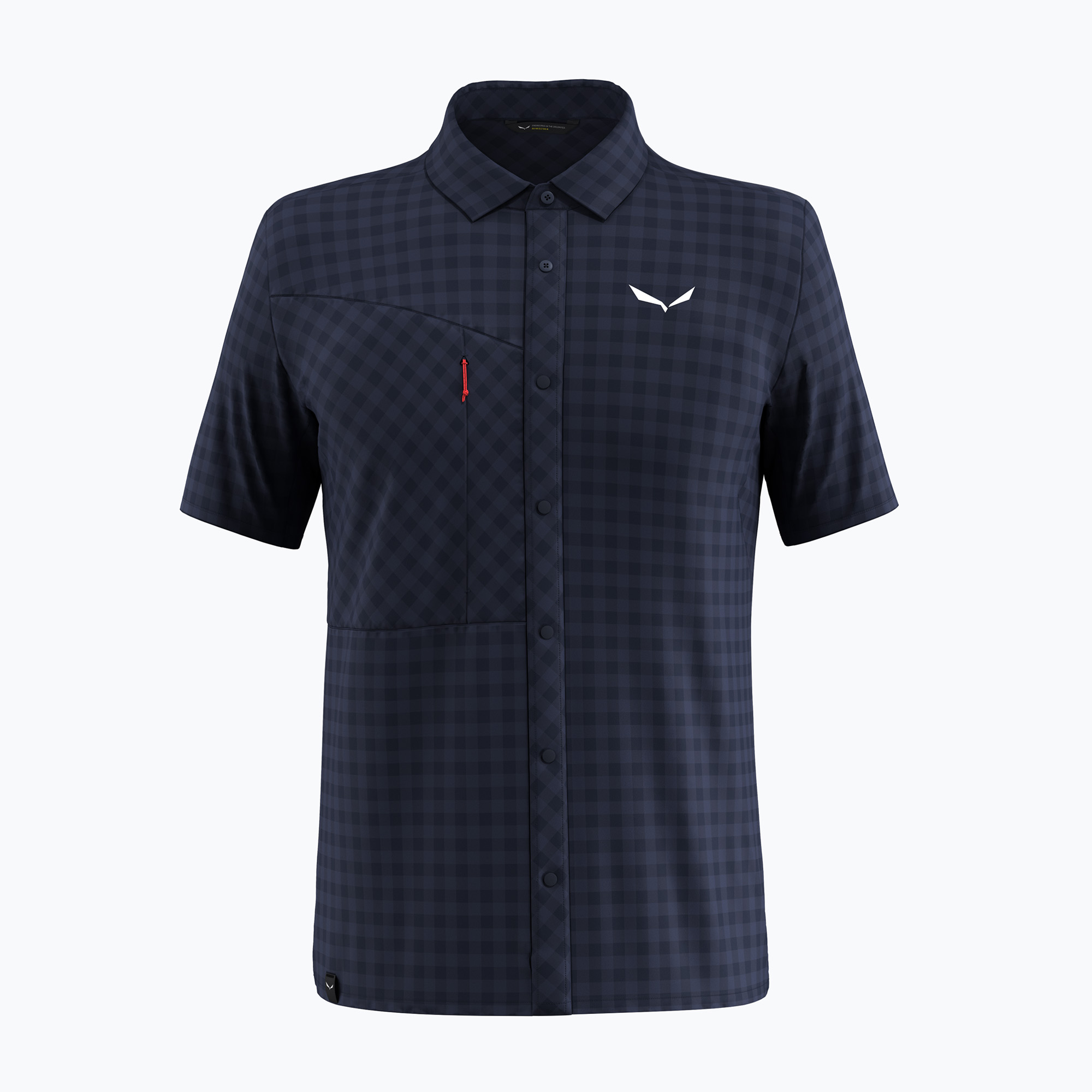 Koszula męska Salewa Puez Dry S/S navy blazer 