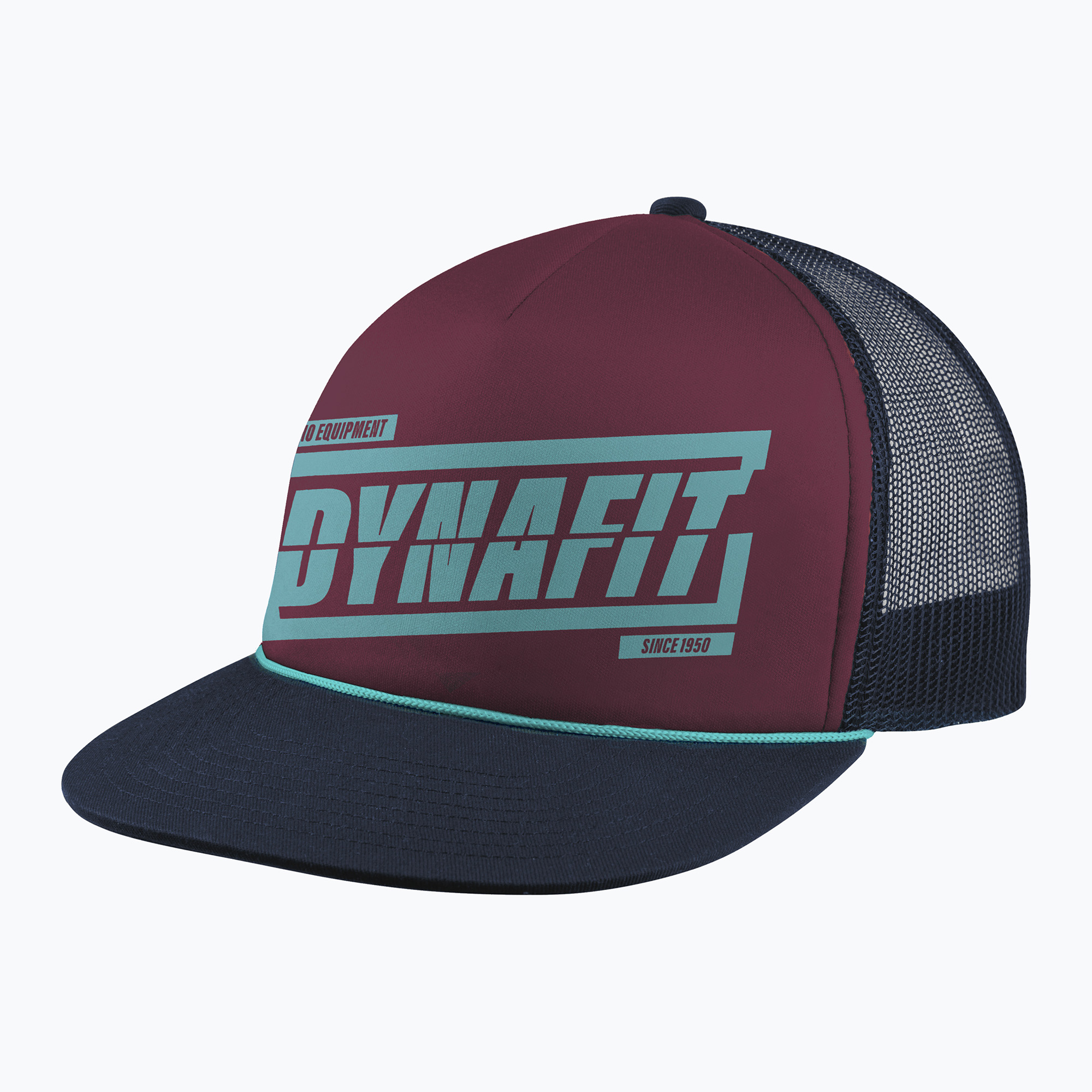 Czapka z daszkiem DYNAFIT Graphic Trucker burgundy | WYSYŁKA W 24H | 30 DNI NA ZWROT