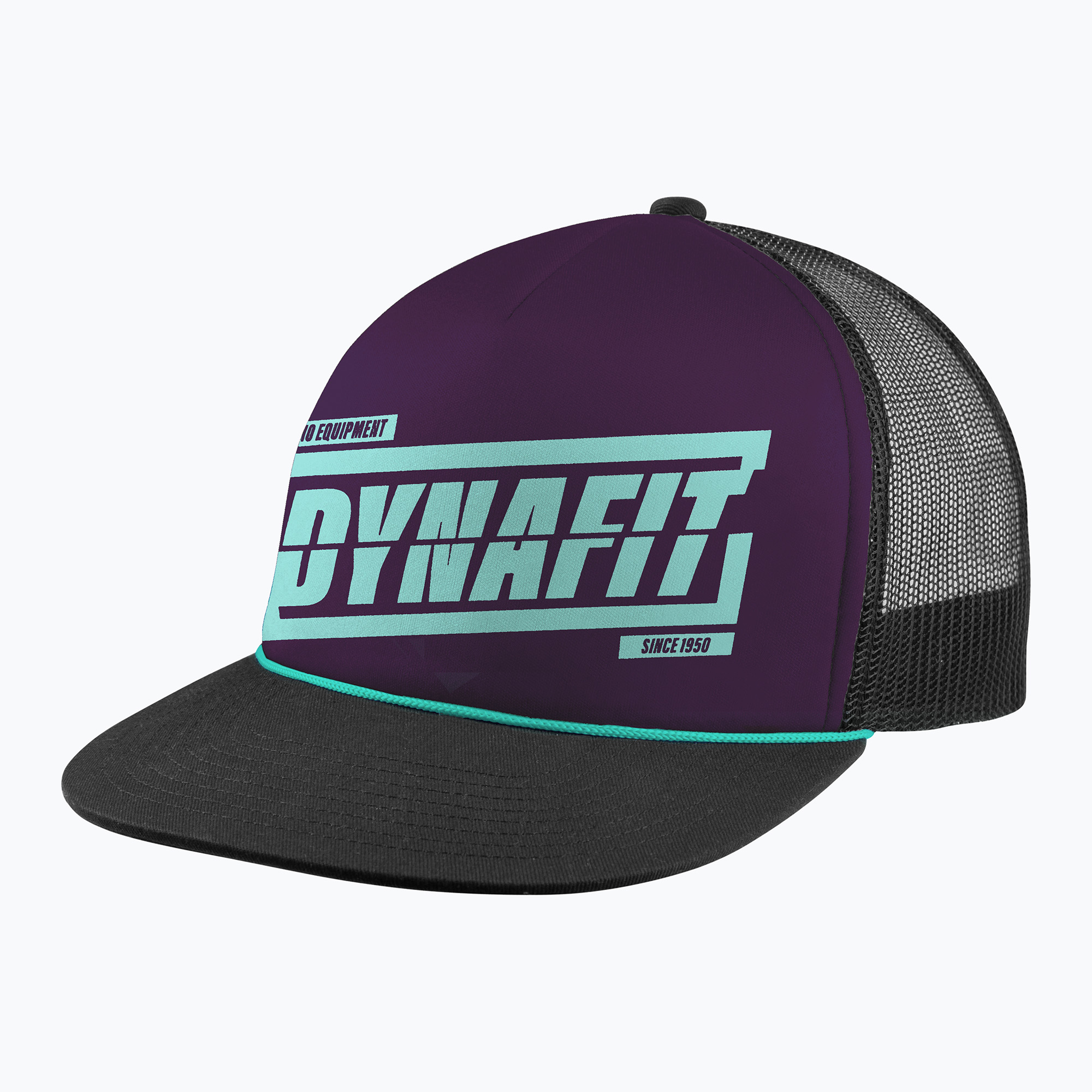 Czapka z daszkiem DYNAFIT Graphic Trucker royal purple | WYSYŁKA W 24H | 30 DNI NA ZWROT