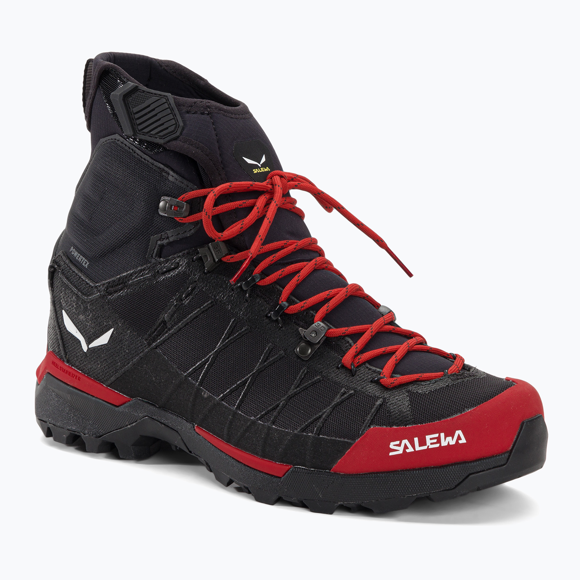 Фото - Трекінгове взуття Salewa Buty wysokogórskie męskie  Ortles Light Mid PTX flame/black | WYSYŁK 