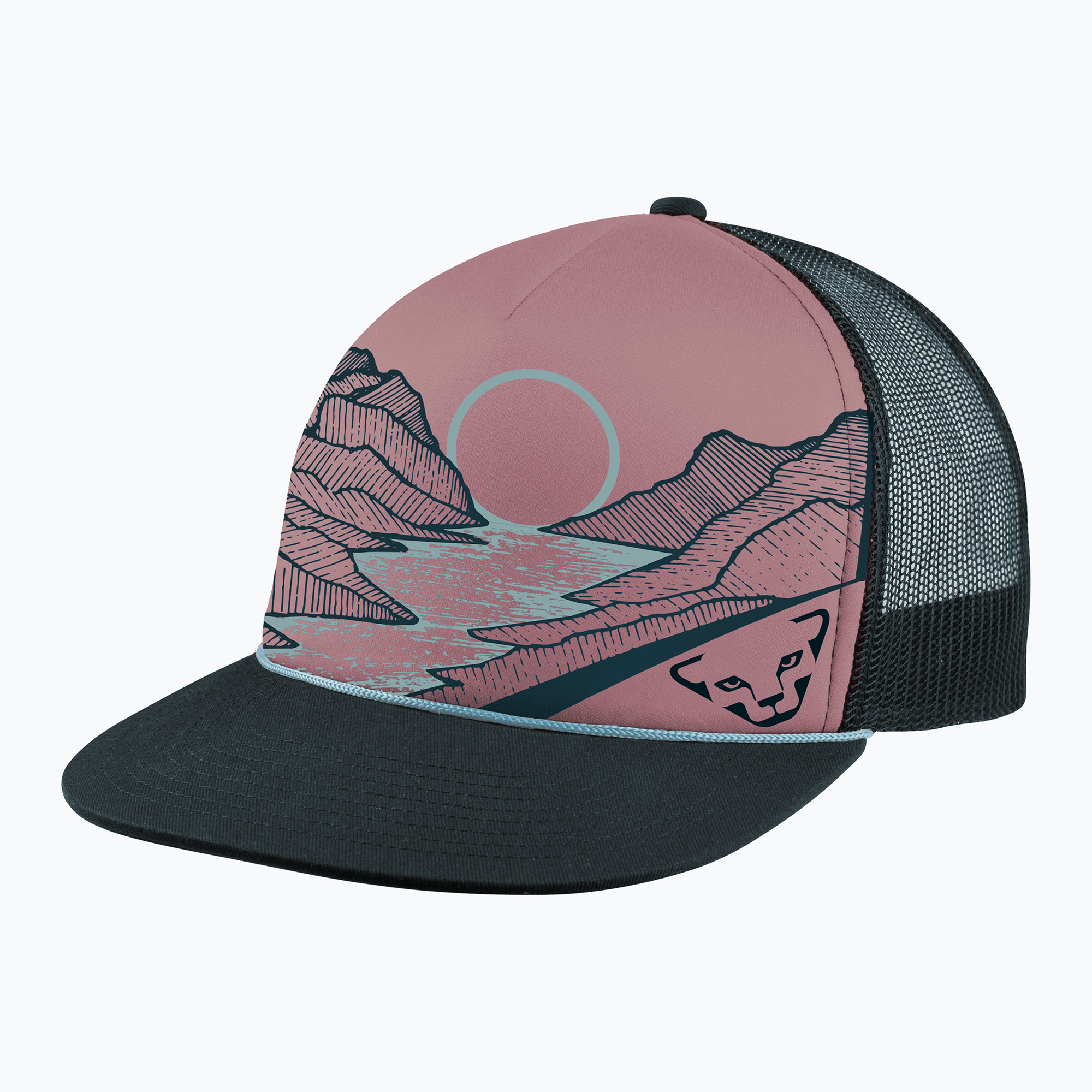 Czapka z daszkiem DYNAFIT Graphic Trucker mokarosa | WYSYŁKA W 24H | 30 DNI NA ZWROT