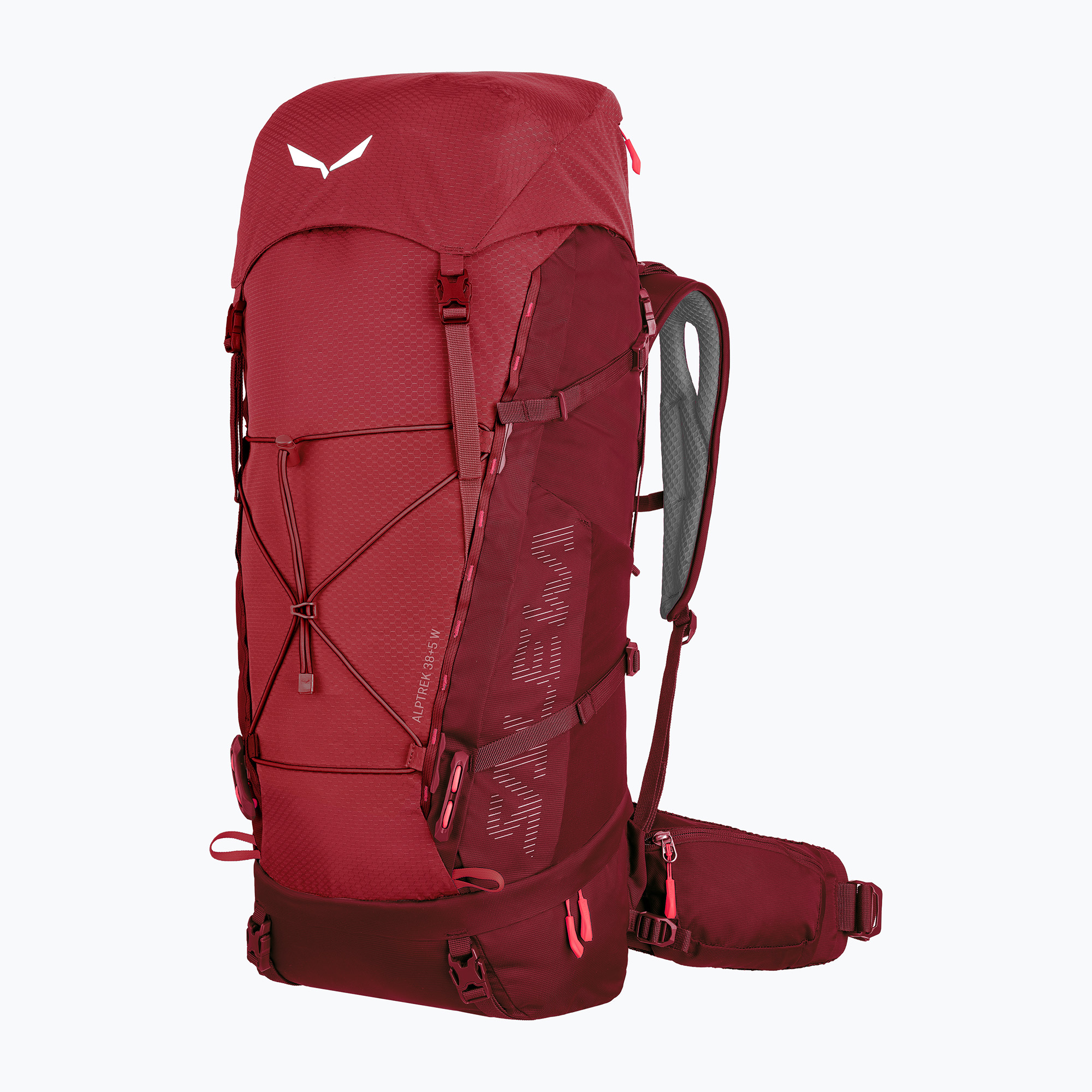 Plecak trekkingowy Salewa Alptrek 38+5 l pompeian red / syrah | WYSYŁKA W 24H | 30 DNI NA ZWROT