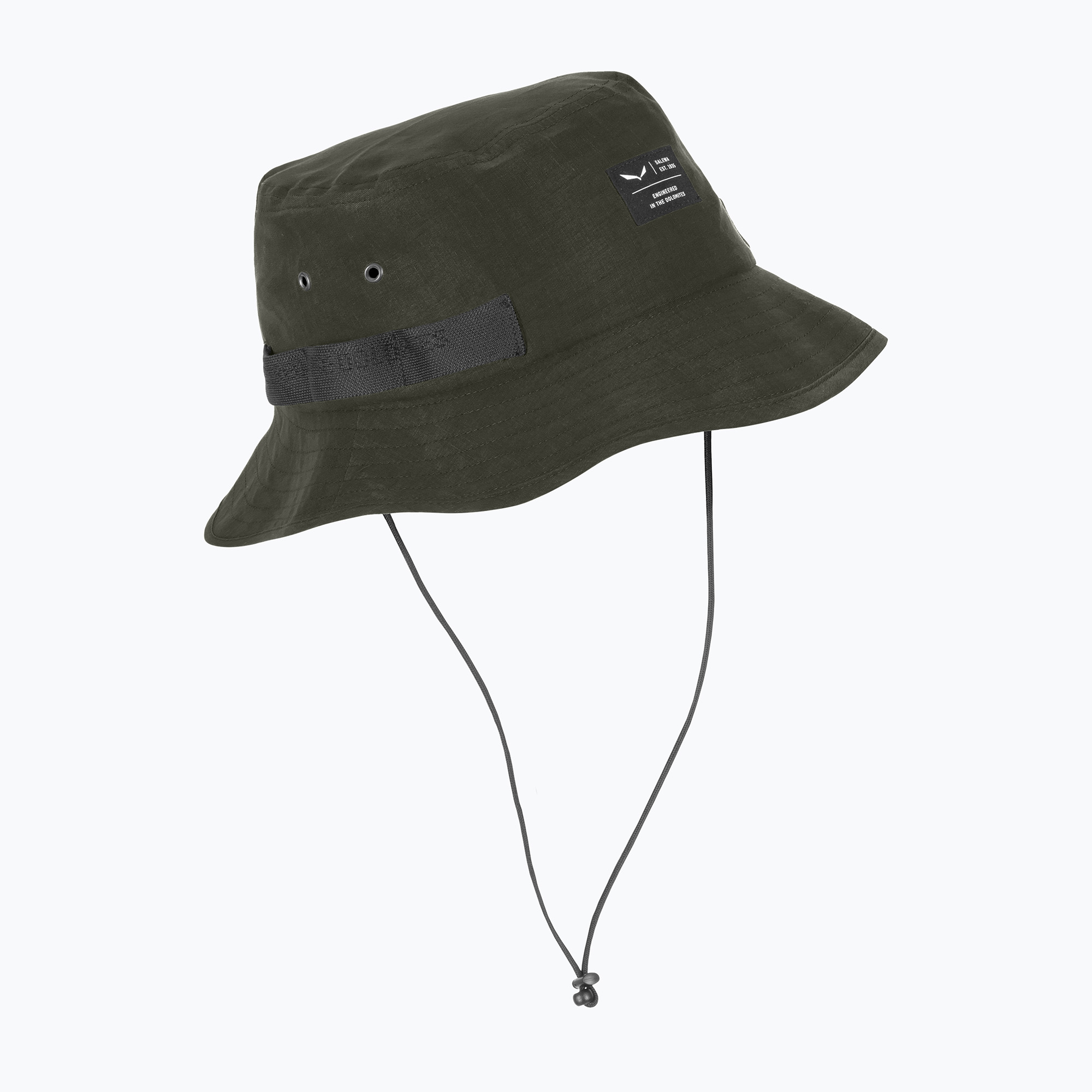 Kapelusz Salewa Puez Hemp Brimmed dark olive 