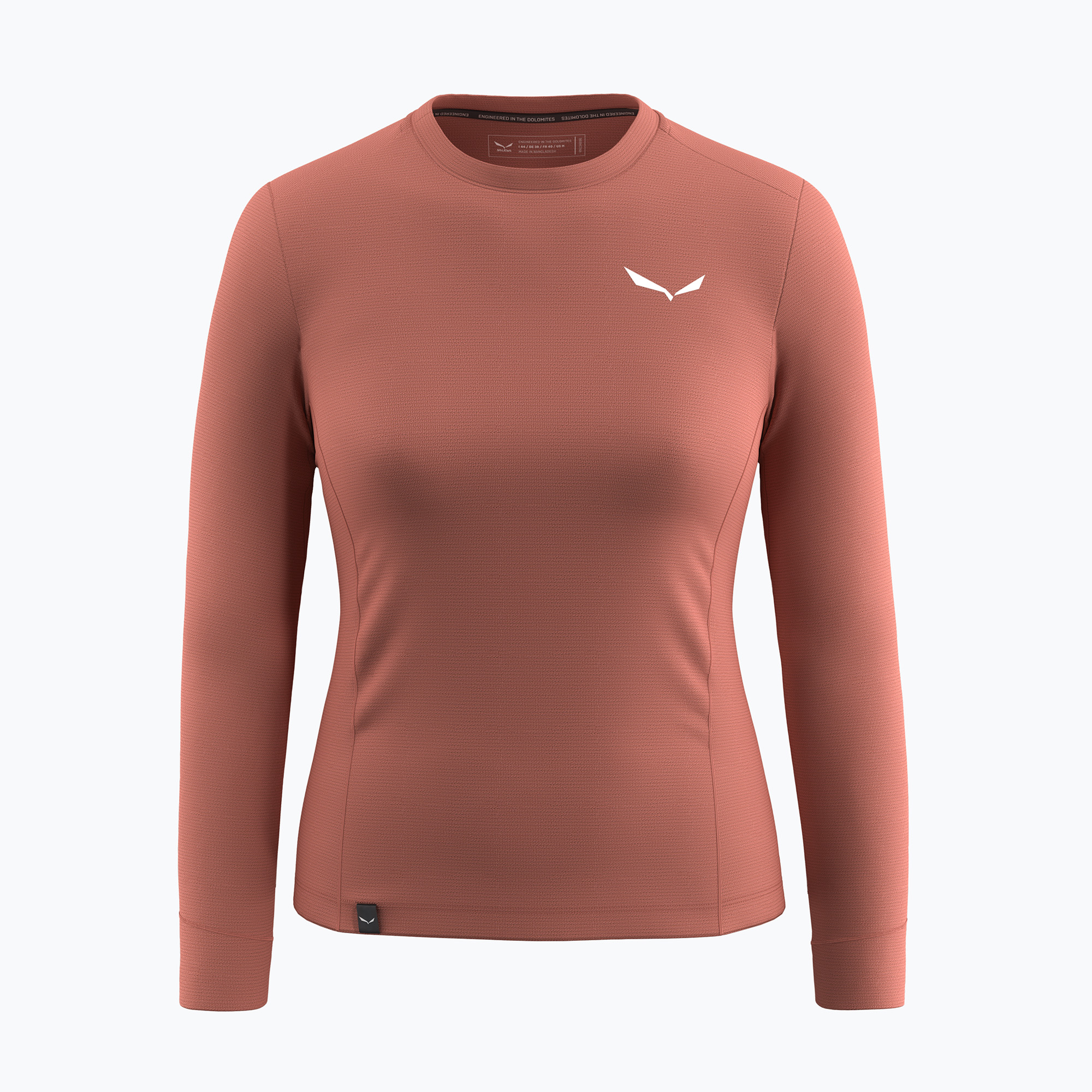 Longsleeve trekkingowy damski Salewa Puez Dry etruscan red 