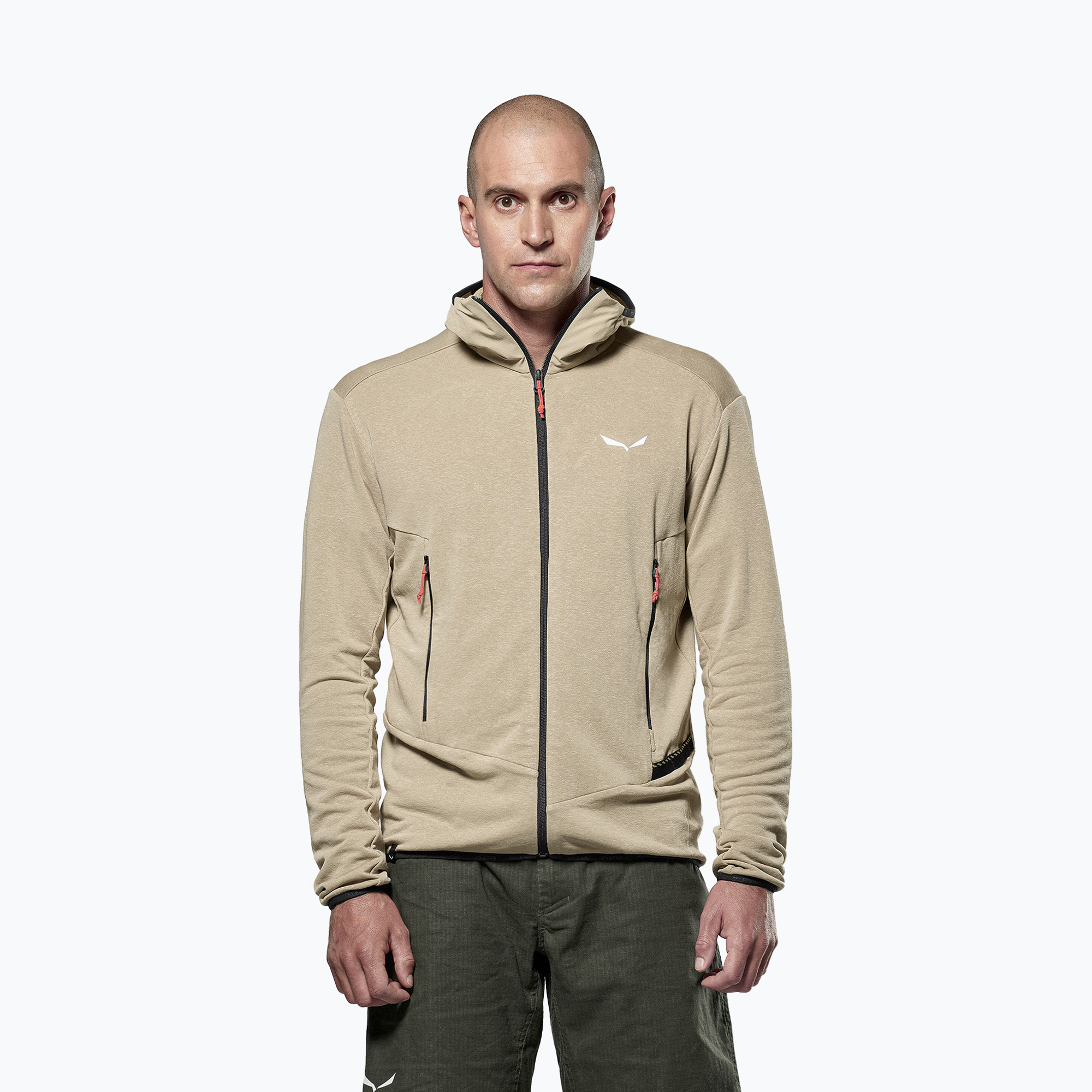 Bluza trekkingowa męska Salewa Agner Hemp 2 Hooded quicksand | WYSYŁKA W 24H | 30 DNI NA ZWROT