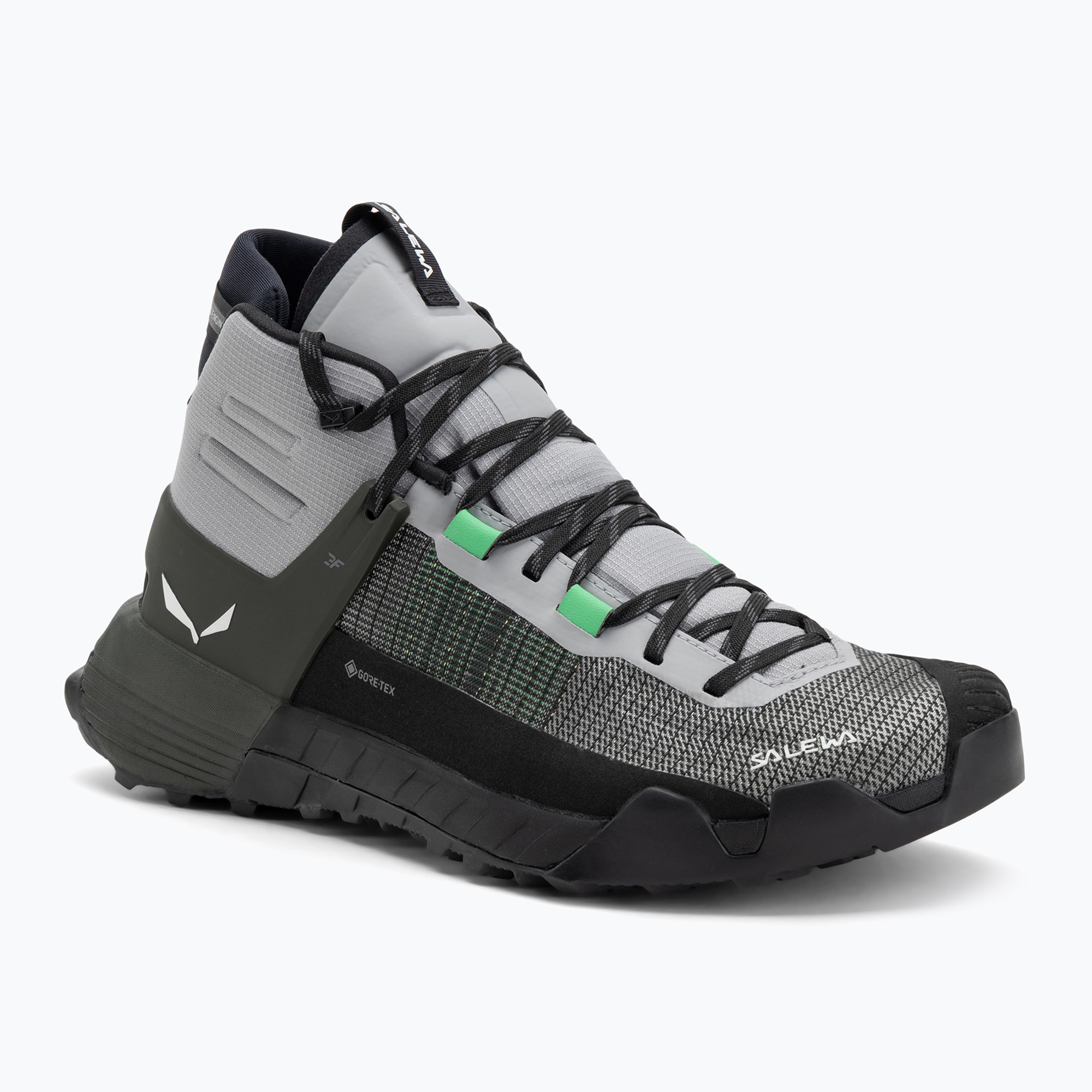 Buty podejściowe męskie Salewa Wildfire Nxt Mid GTX alloy/dark olive 