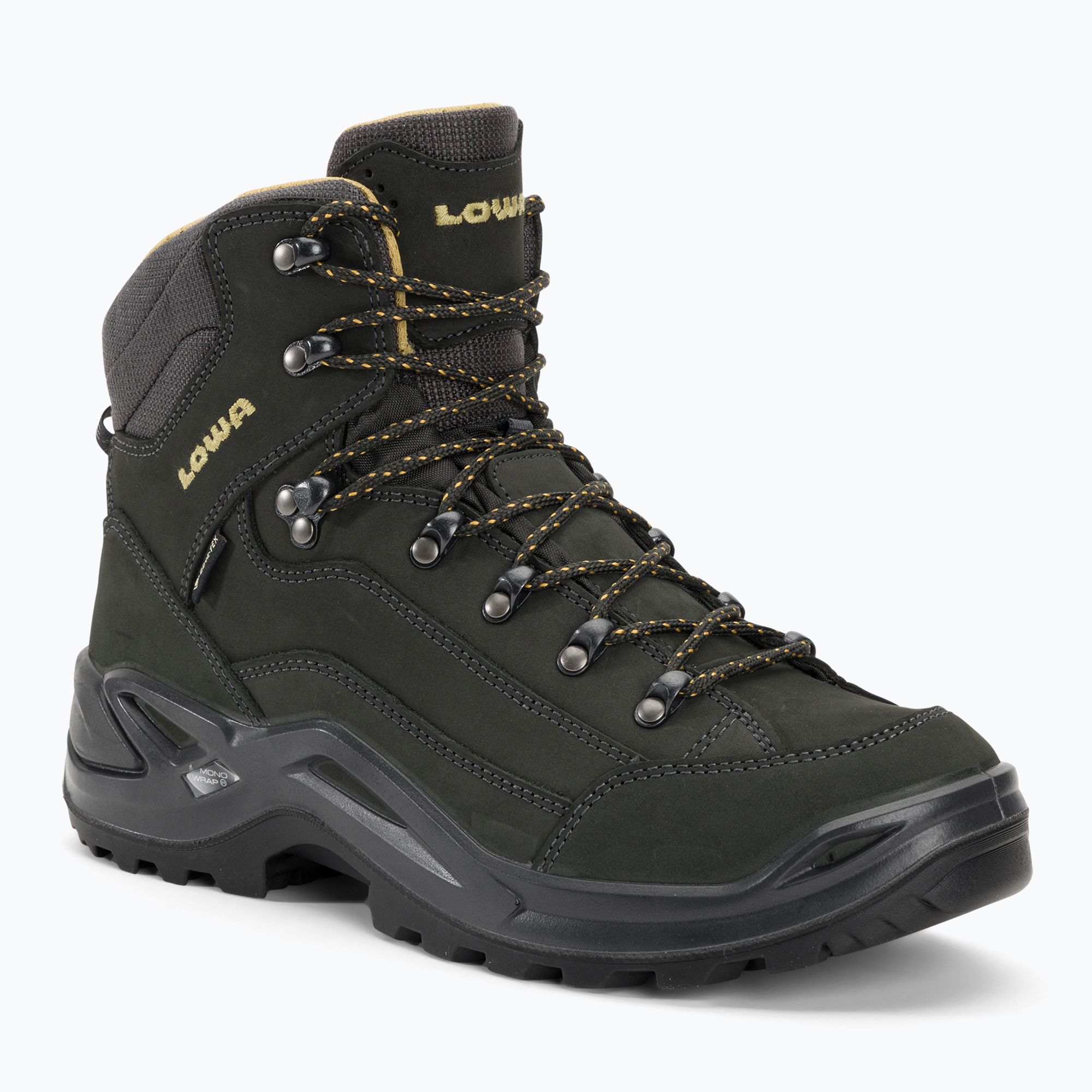 Buty turystyczne męskie LOWA Renegade GTX Mid anthracite/mustard | WYSYŁKA W 24H | 30 DNI NA ZWROT