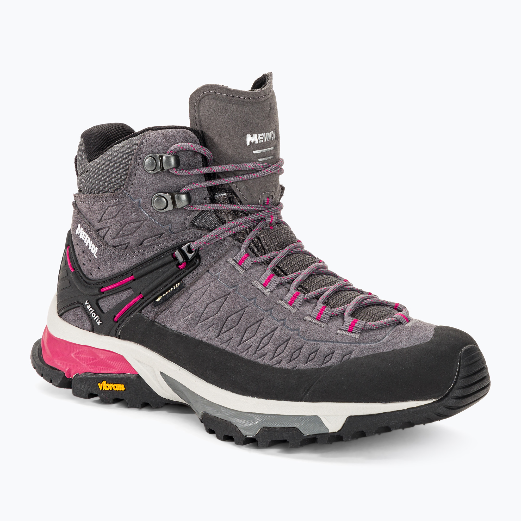 Buty turystyczne  damskie Meindl Top Trail Lady Mid GTX grey/magenta | WYSYŁKA W 24H | 30 DNI NA ZWROT