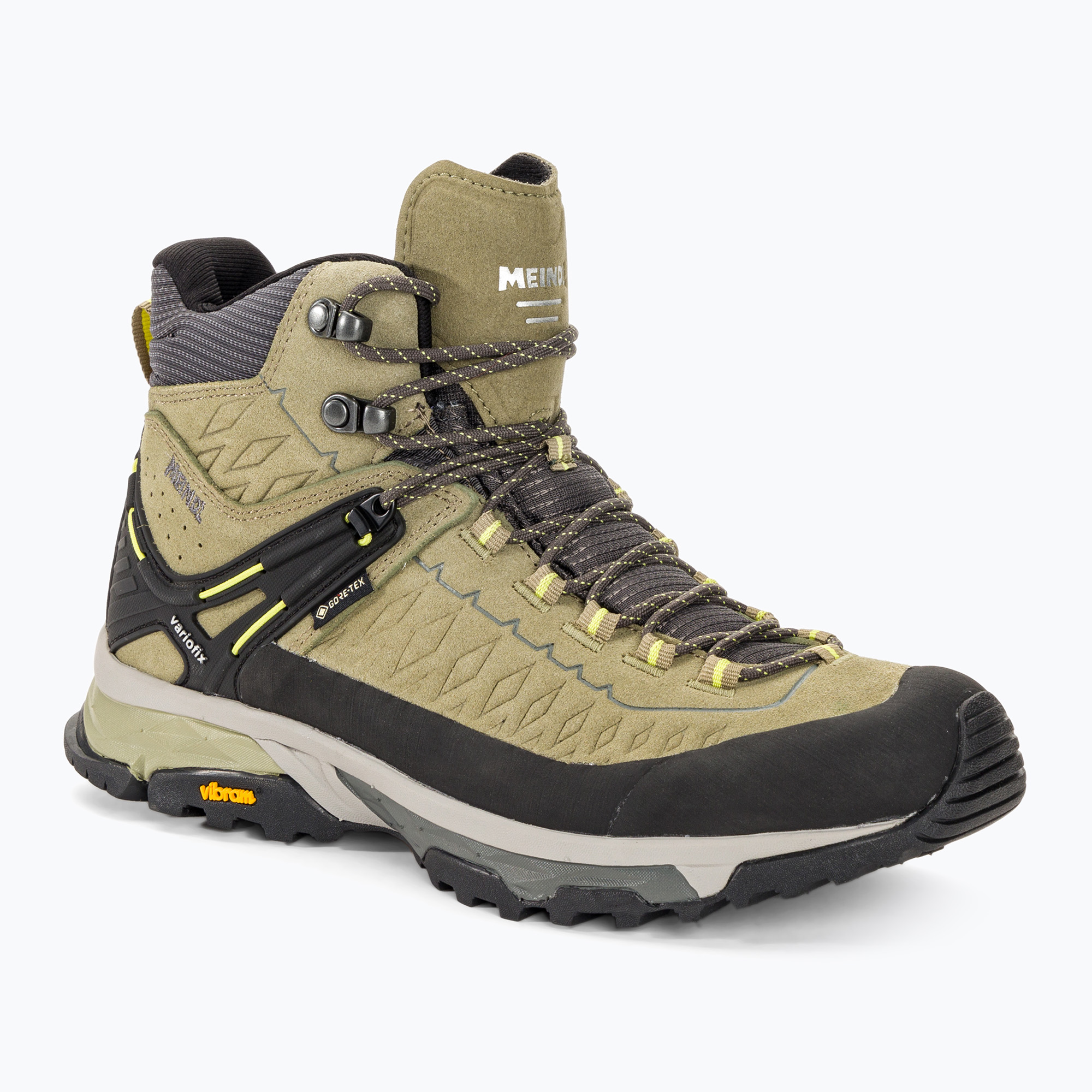 Фото - Трекінгове взуття MEINDL Buty turystyczne męskie  Top Trail Mid GTX nature/yellow | WYSYŁKA W 24H | 30 DNI NA ZWROT 