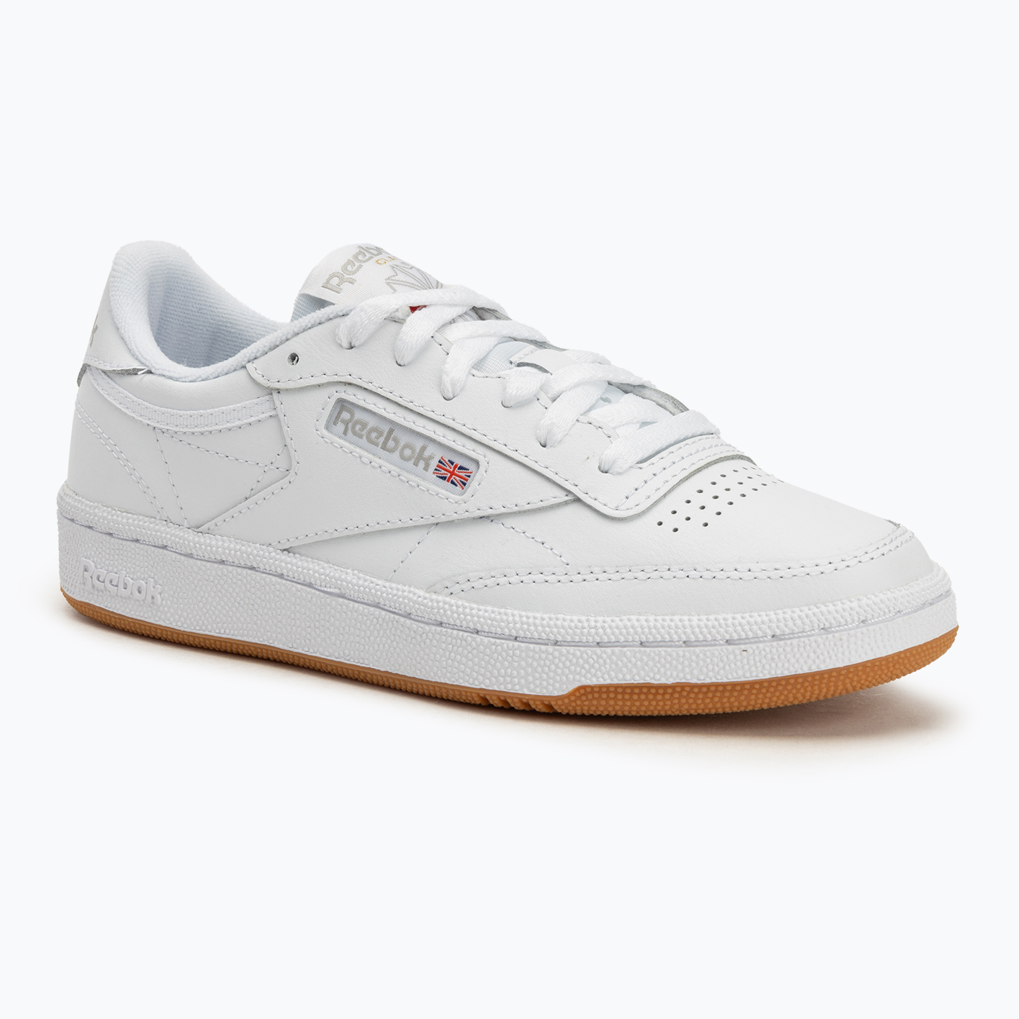 Buty Reebok Club C 85 white/light grey/gum | WYSYŁKA W 24H | 30 DNI NA ZWROT