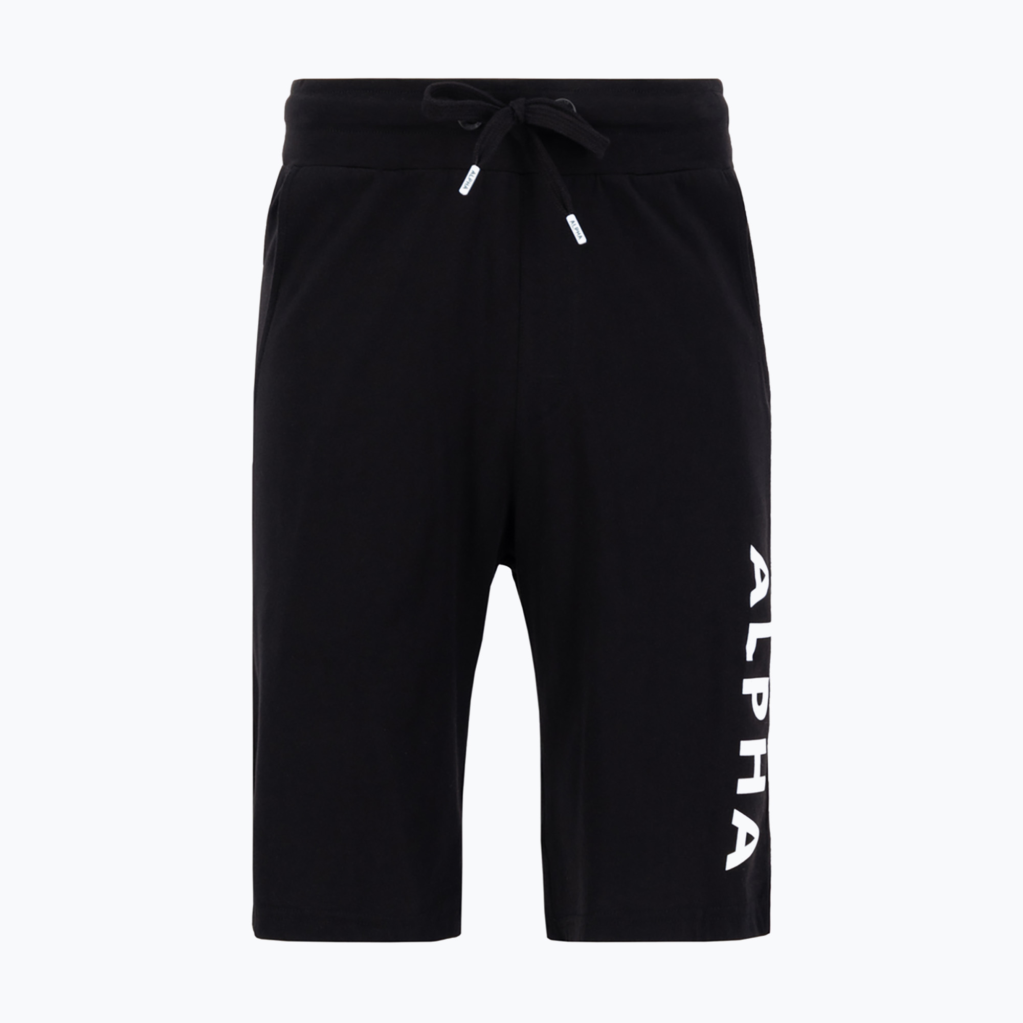 Spodenki męskie Alpha Industries Jersey Short black 