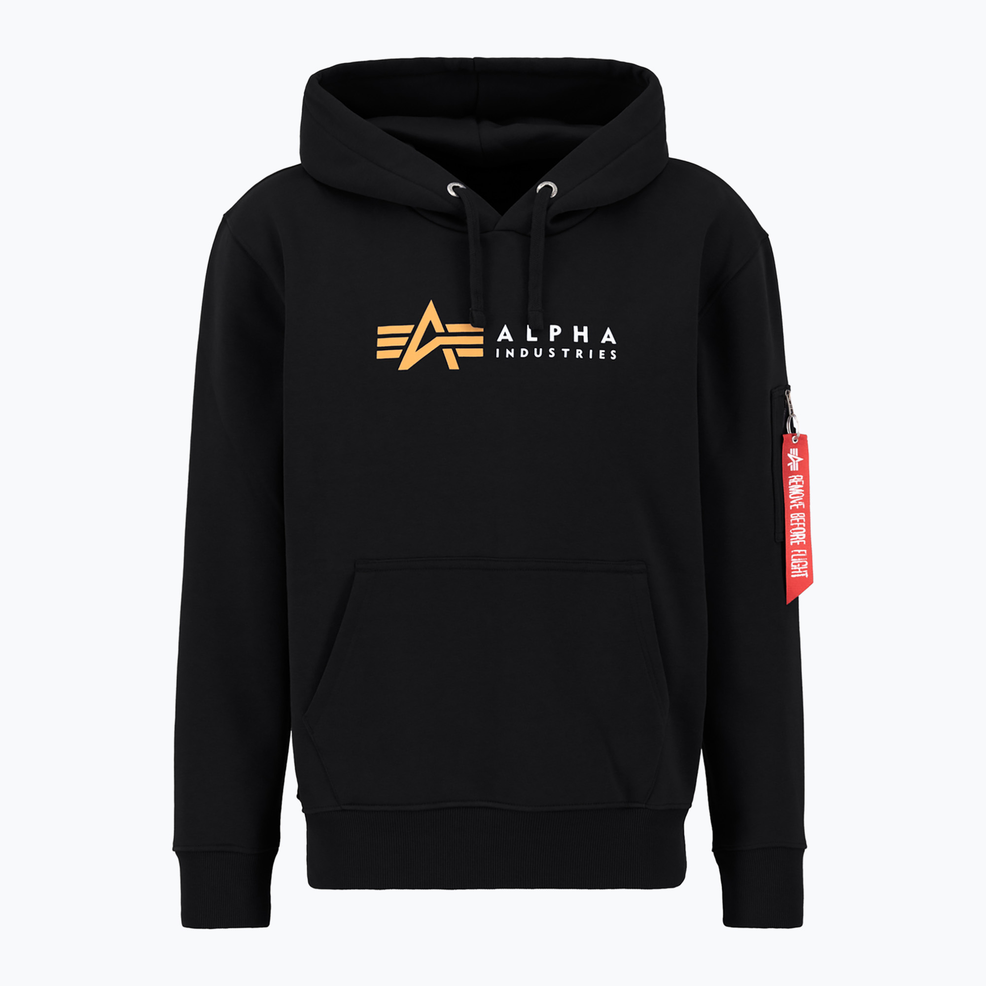 Bluza męska Alpha Industries Alpha Label black | WYSYŁKA W 24H | 30 DNI NA ZWROT