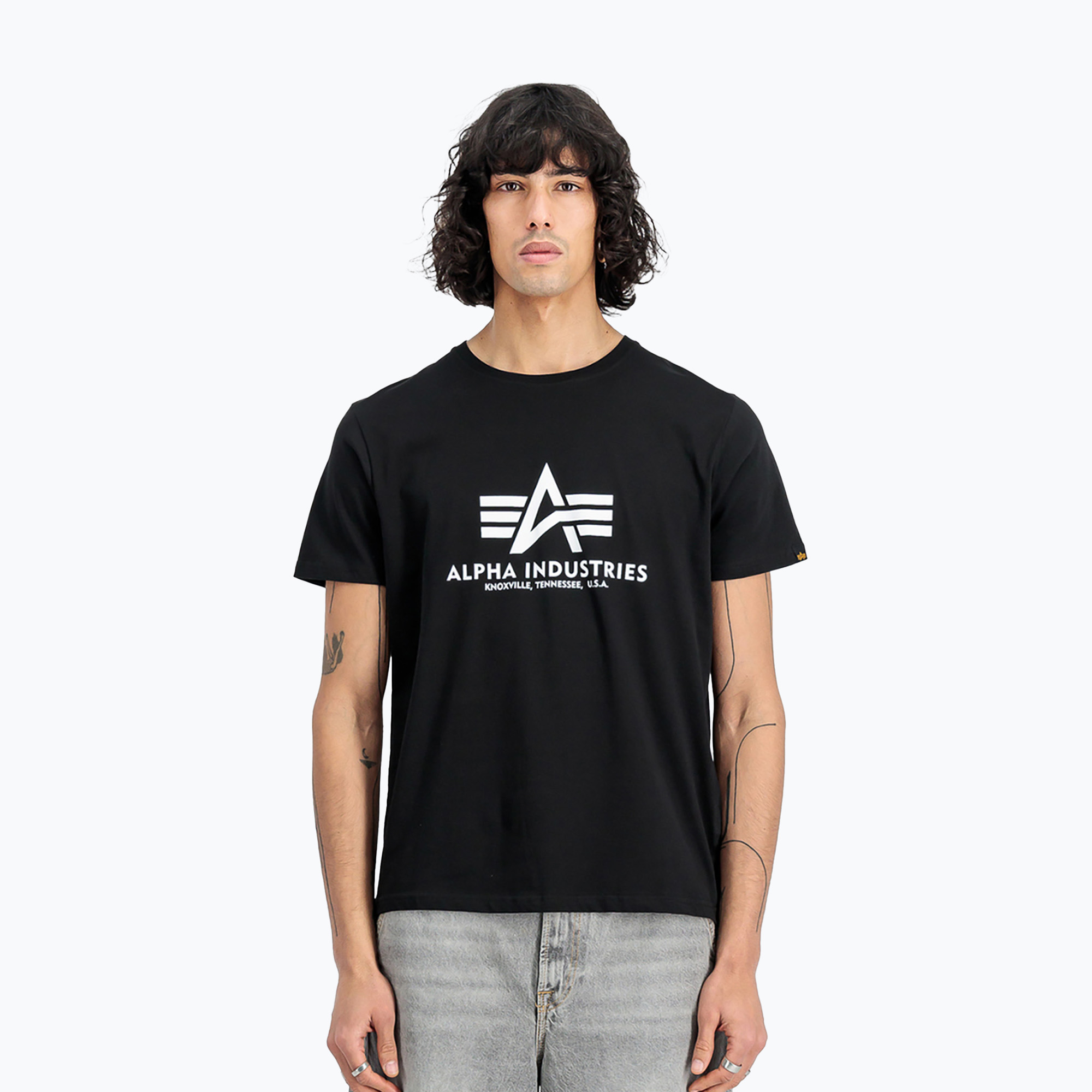 Koszulki męskie Alpha Industries Basic T (2 szt.) black 