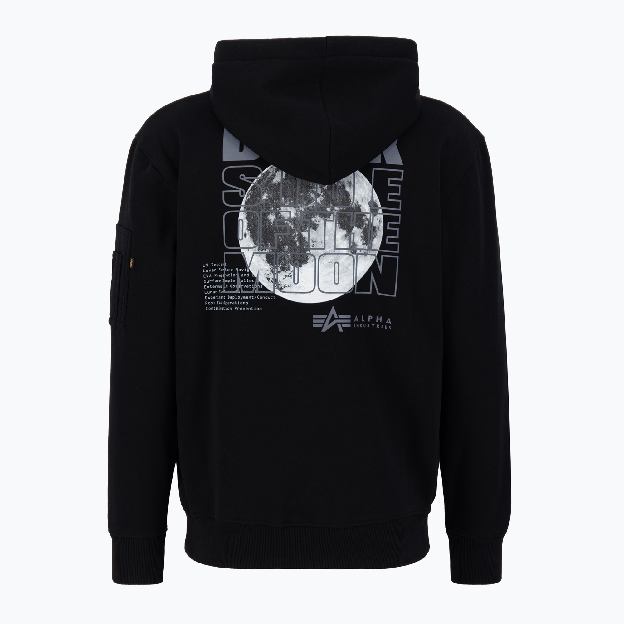 Bluza męska Alpha Industries Dark Side black / reflective | WYSYŁKA W 24H | 30 DNI NA ZWROT