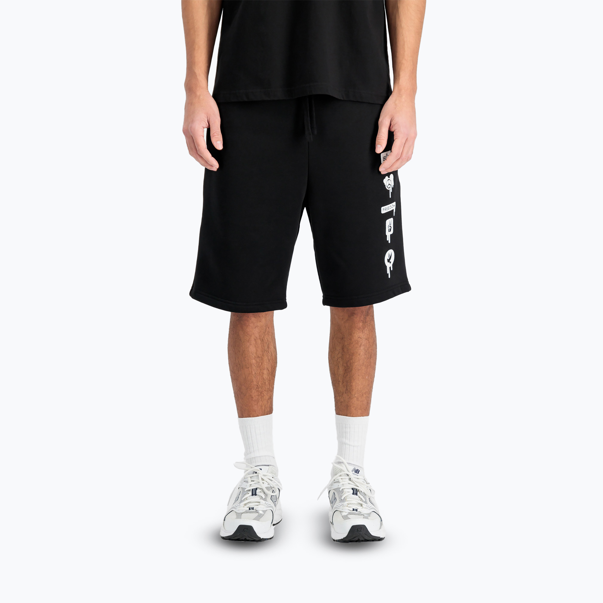 Spodenki męskie Alpha Industries Freedom Jogger balck 