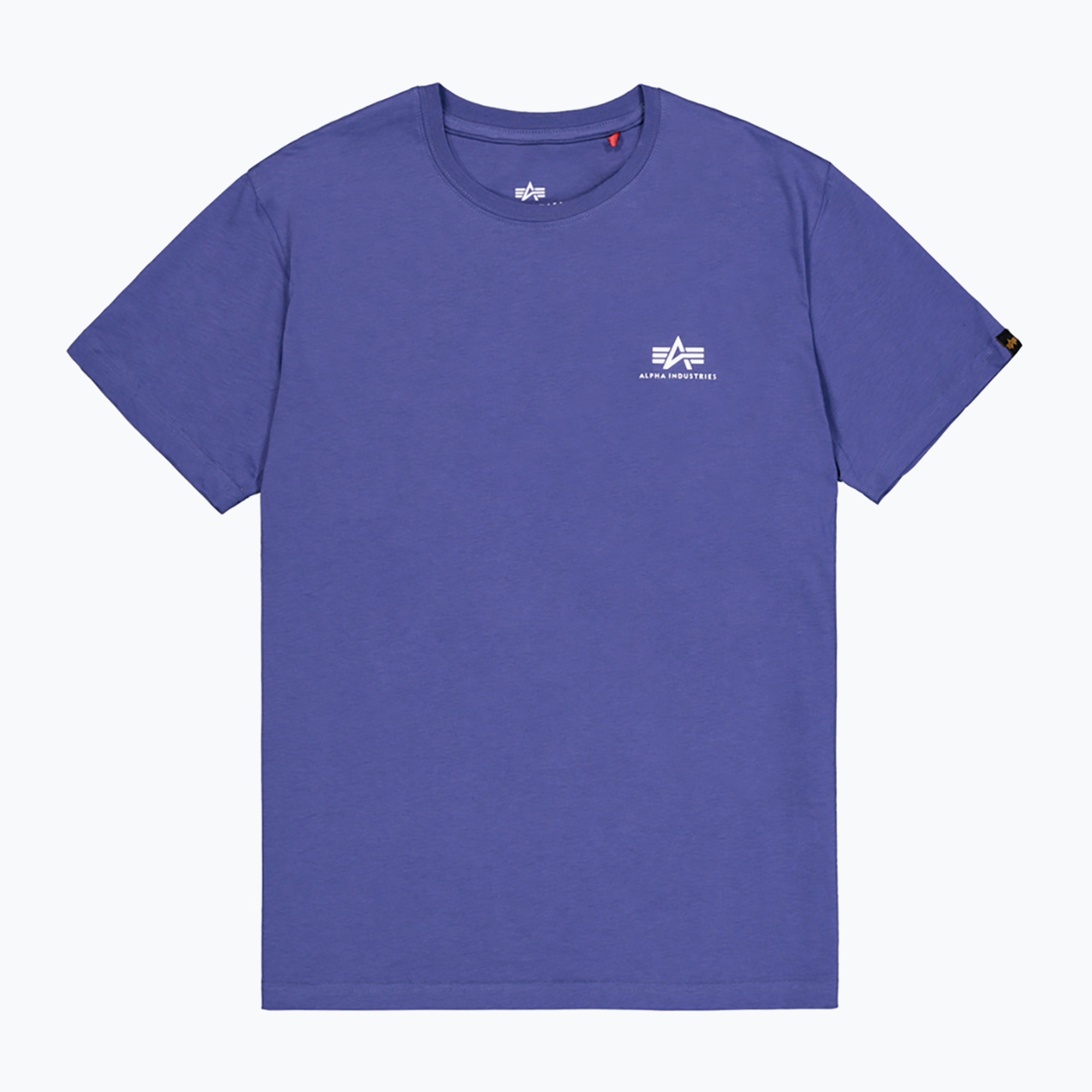 Koszulka męska Alpha Industries Basic Small Logo night purple | WYSYŁKA W 24H | 30 DNI NA ZWROT