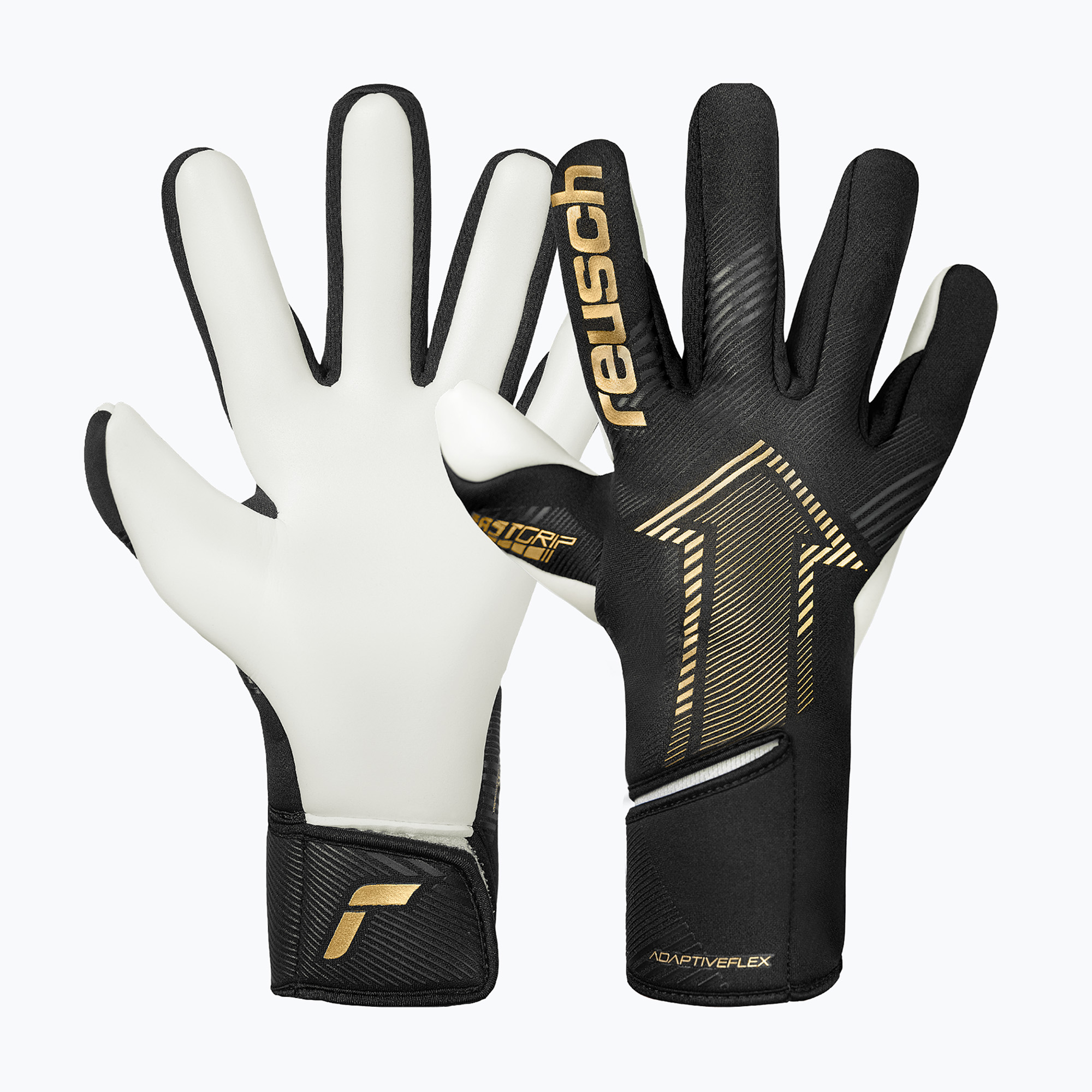 Rękawice bramkarskie Reusch Fastgrip Gold black/gold | WYSYŁKA W 24H | 30 DNI NA ZWROT