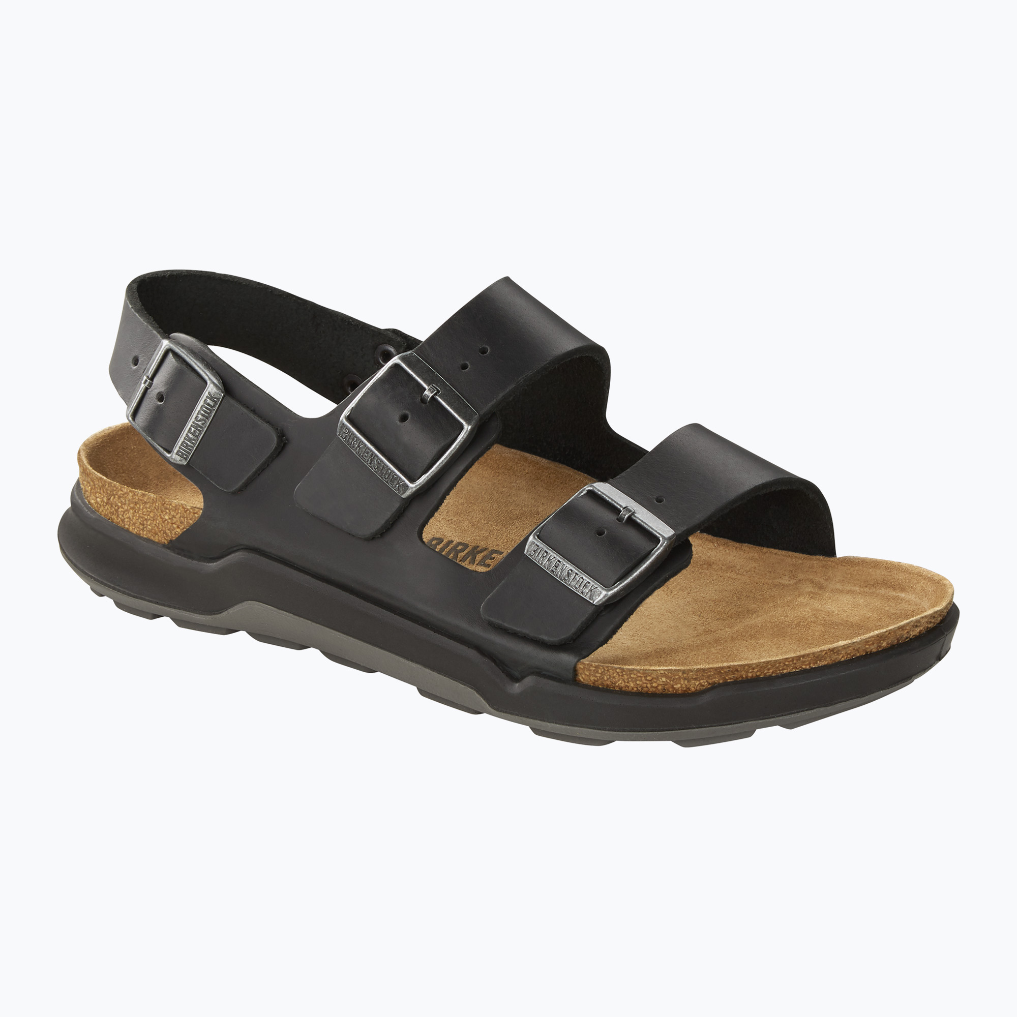 Sandały BIRKENSTOCK Milano WL Regular black 
