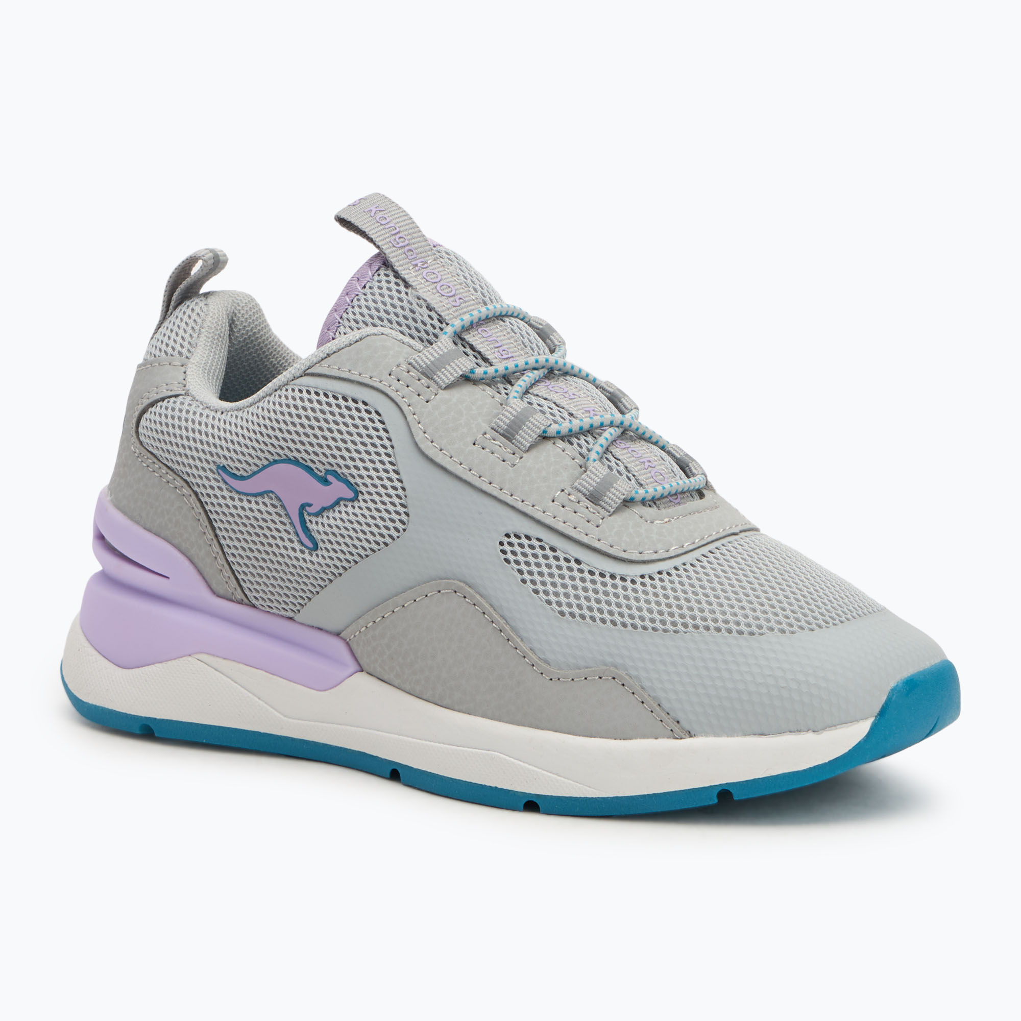 Buty dziecięce KangaROOS KD-Road vapor grey/lavender | WYSYŁKA W 24H | 30 DNI NA ZWROT