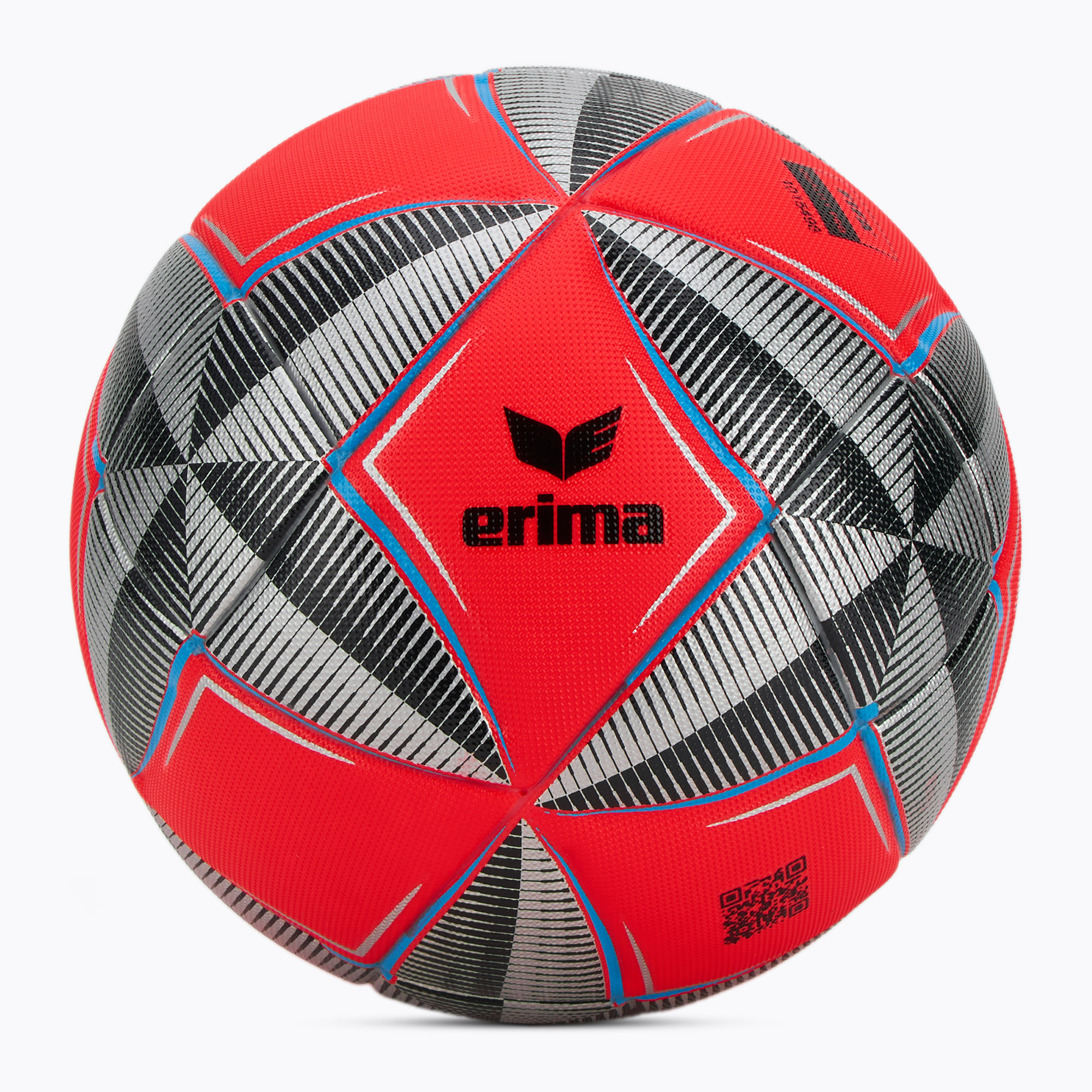 Piłka do piłki nożnej ERIMA Senzor Star Match Fluo fiery coral/black rozmiar 5 