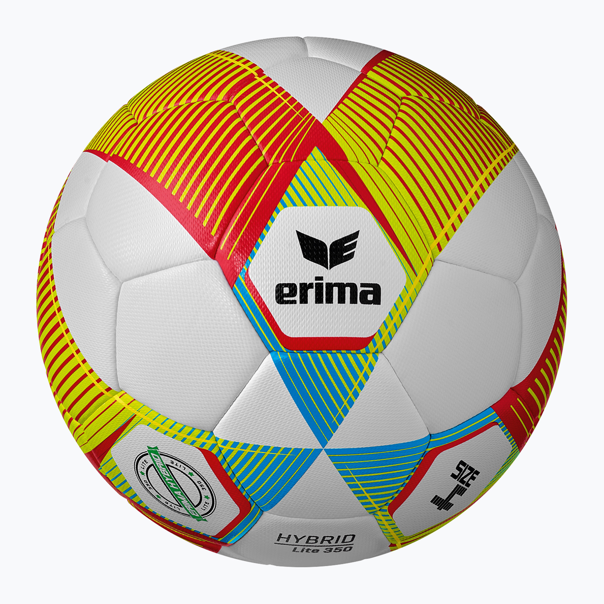 Piłka do piłki nożnej ERIMA Hybrid Lite 350 red/curacao rozmiar 4 